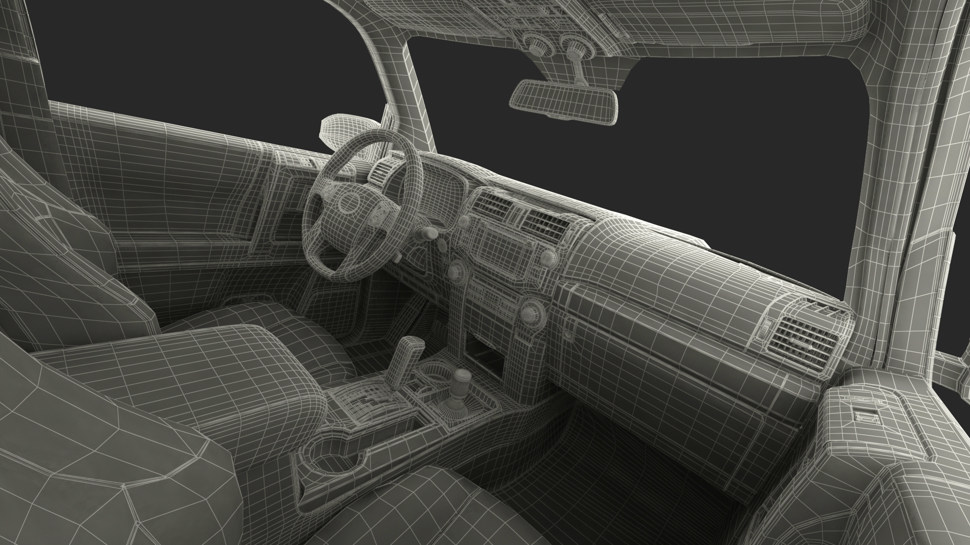 3D model 4x4 SUV Generic