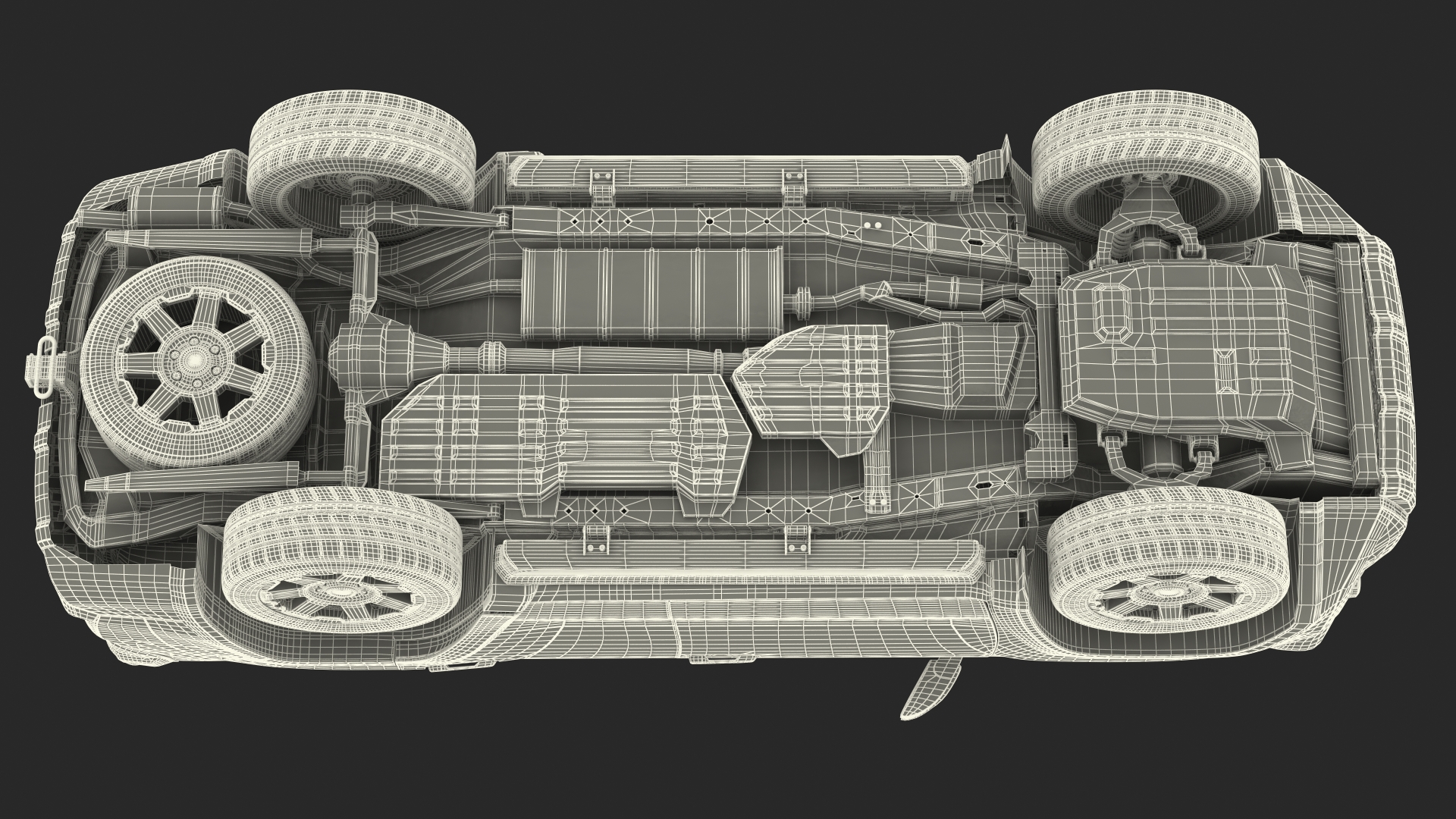 3D model 4x4 SUV Generic