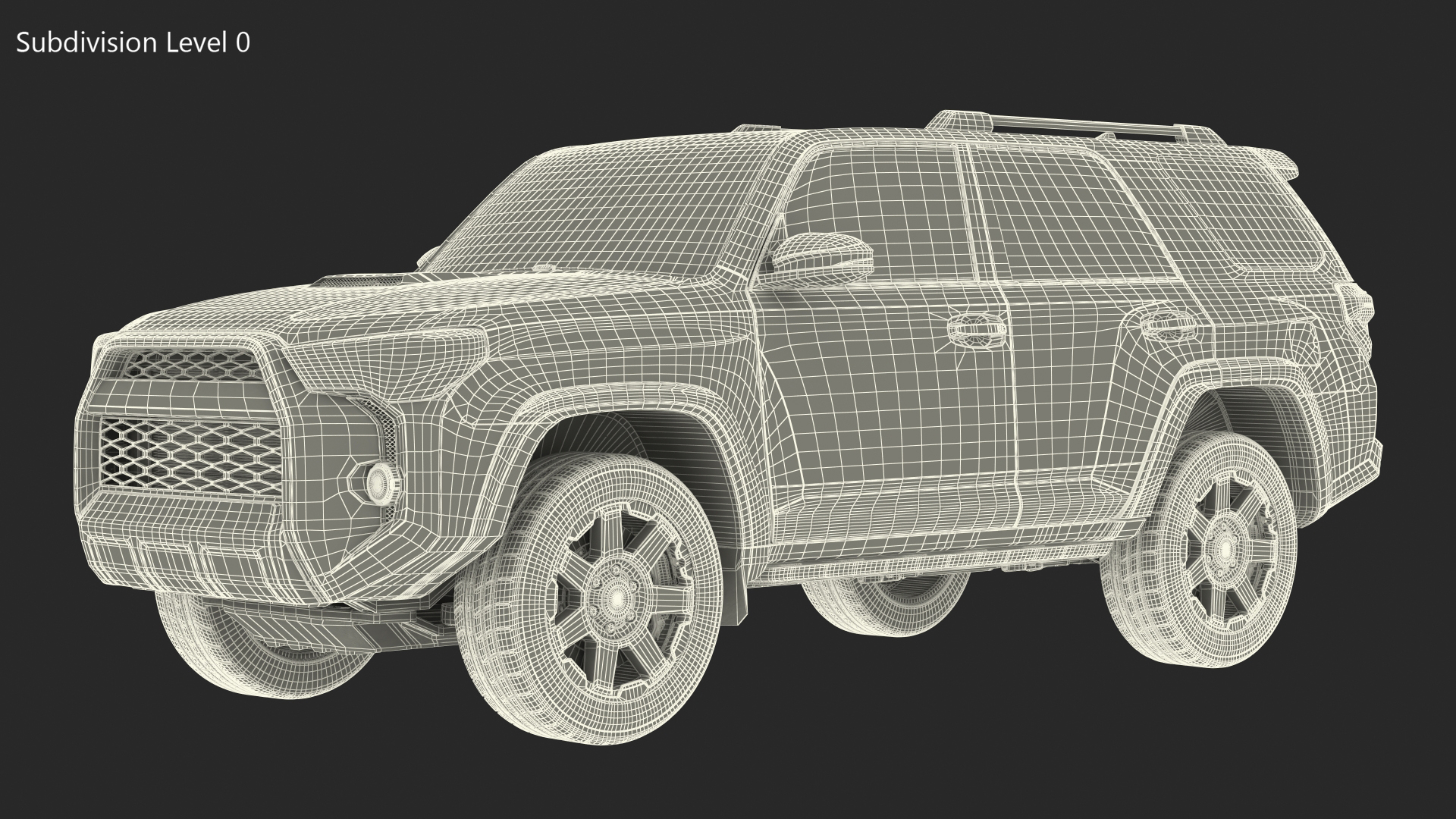3D model 4x4 SUV Generic