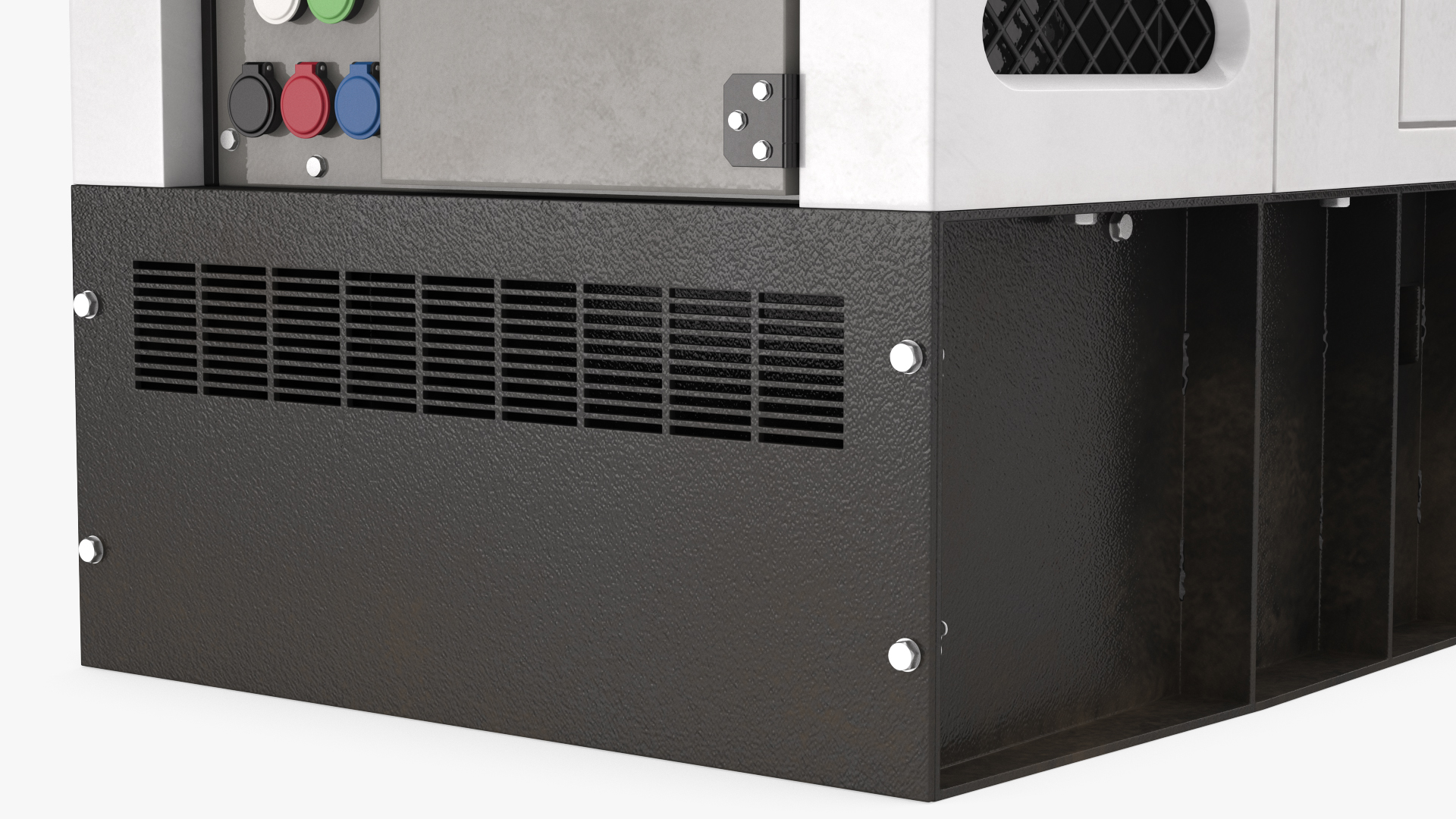Kohler Generator with Light Mast 3D