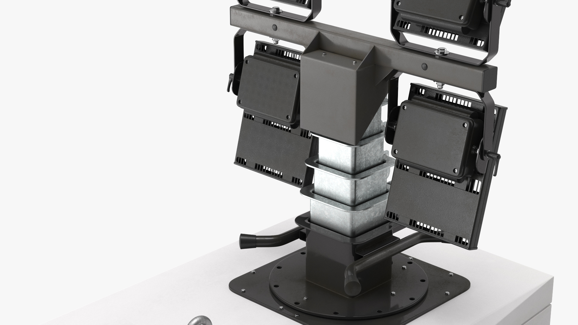 Kohler Generator with Light Mast 3D