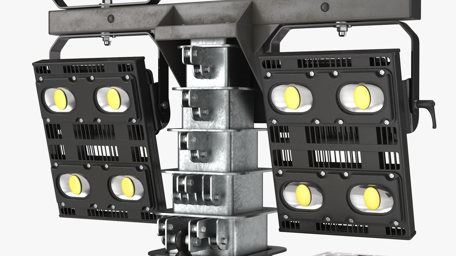 Kohler Generator with Light Mast 3D