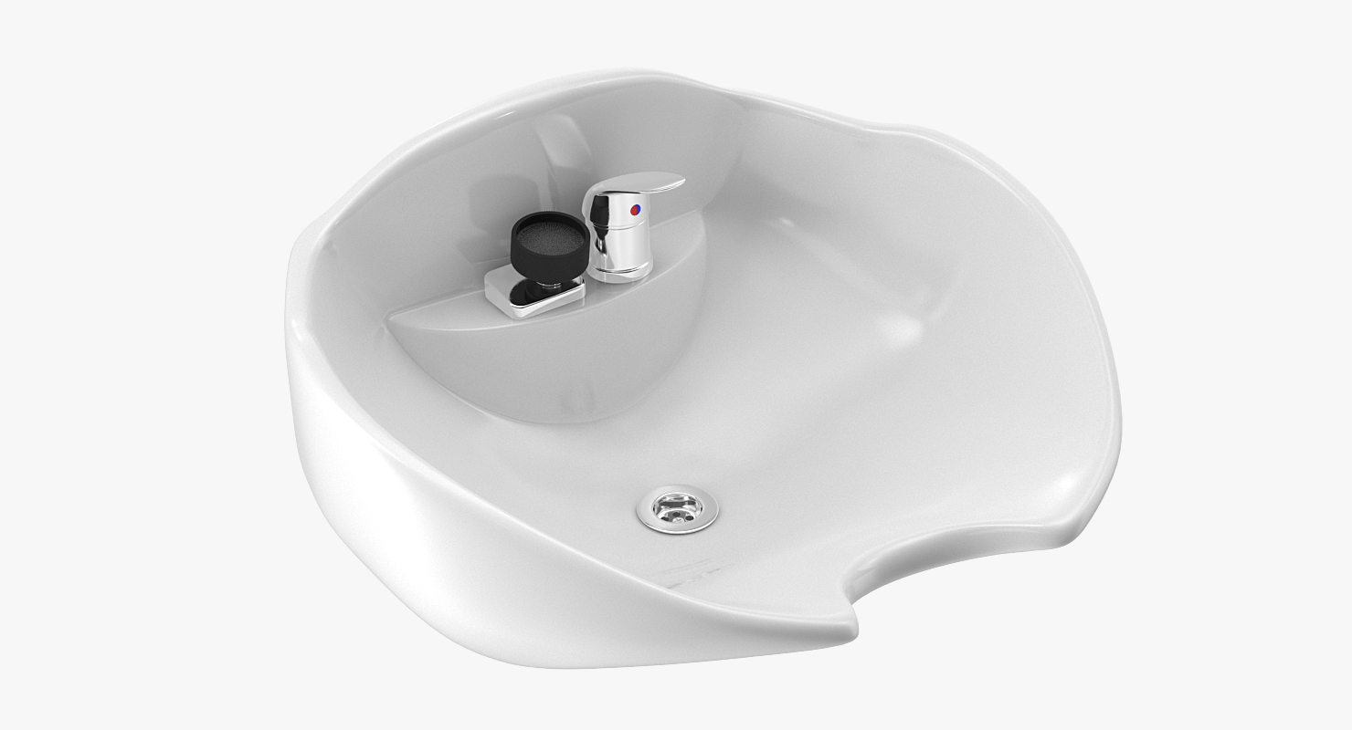 3D model Beauty Salon Shampoo Bowl Sink