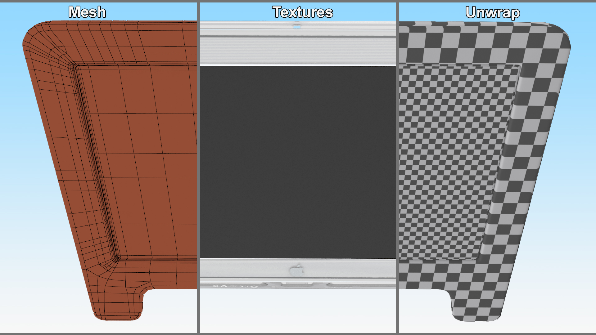 3D model Apple Cinema Display