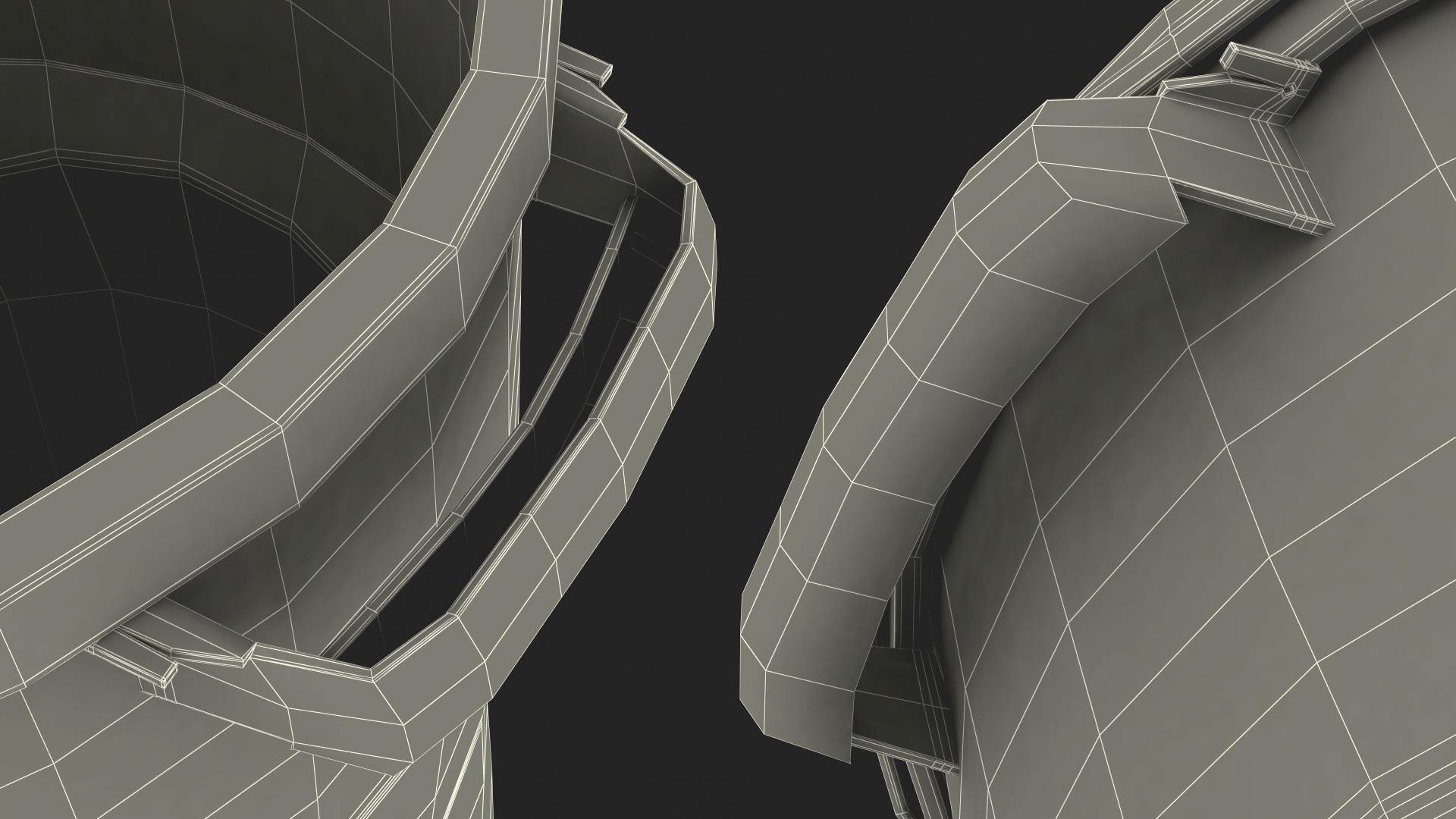 3D model Round Blue Trash Can