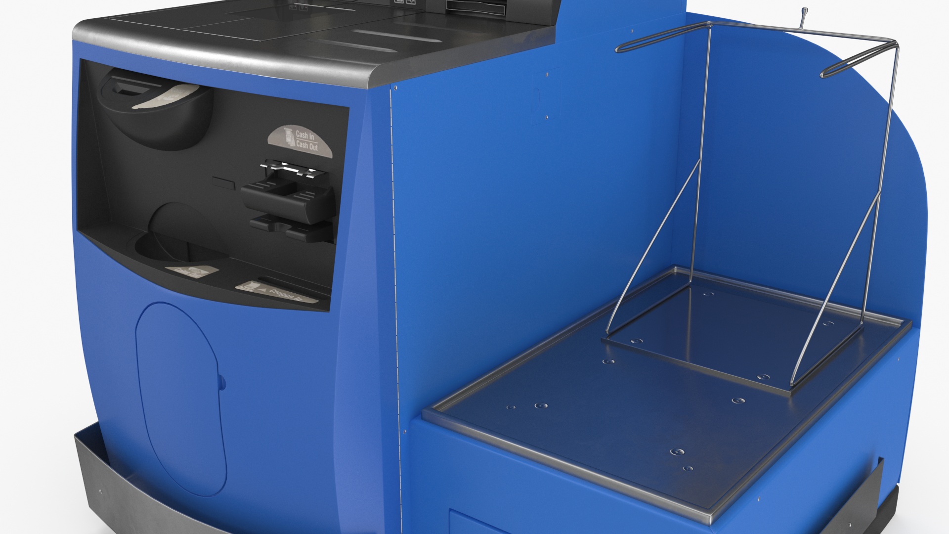 3D model Walmart Self Service Checkout Kiosk