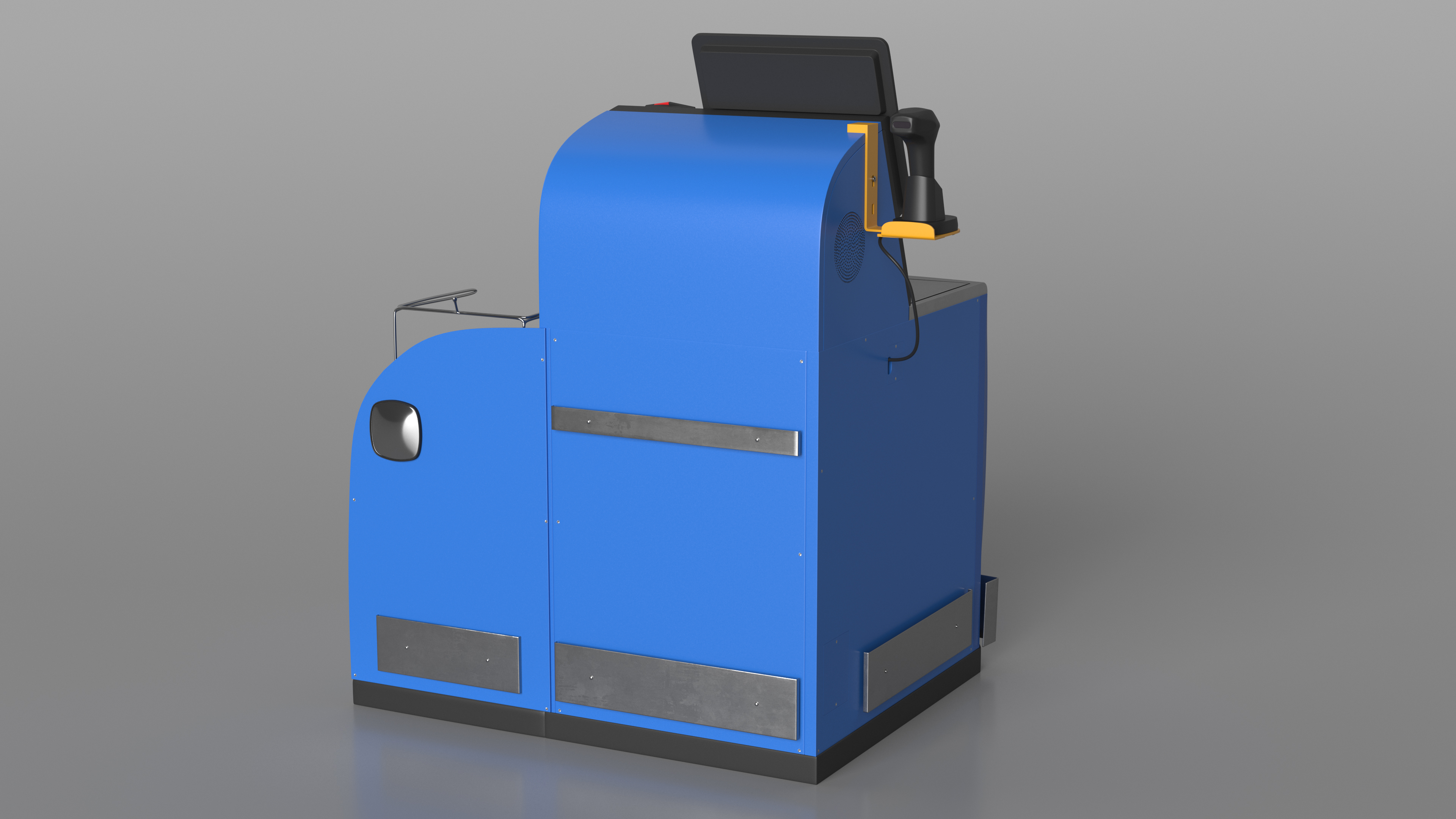 3D model Walmart Self Service Checkout Kiosk