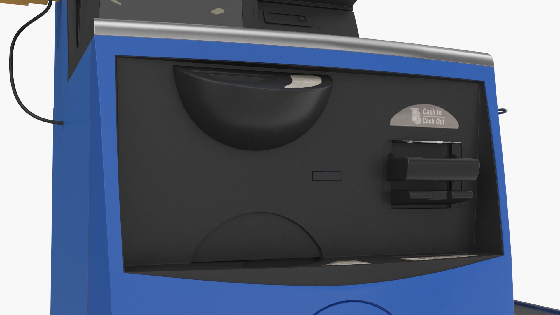 3D model Walmart Self Service Checkout Kiosk