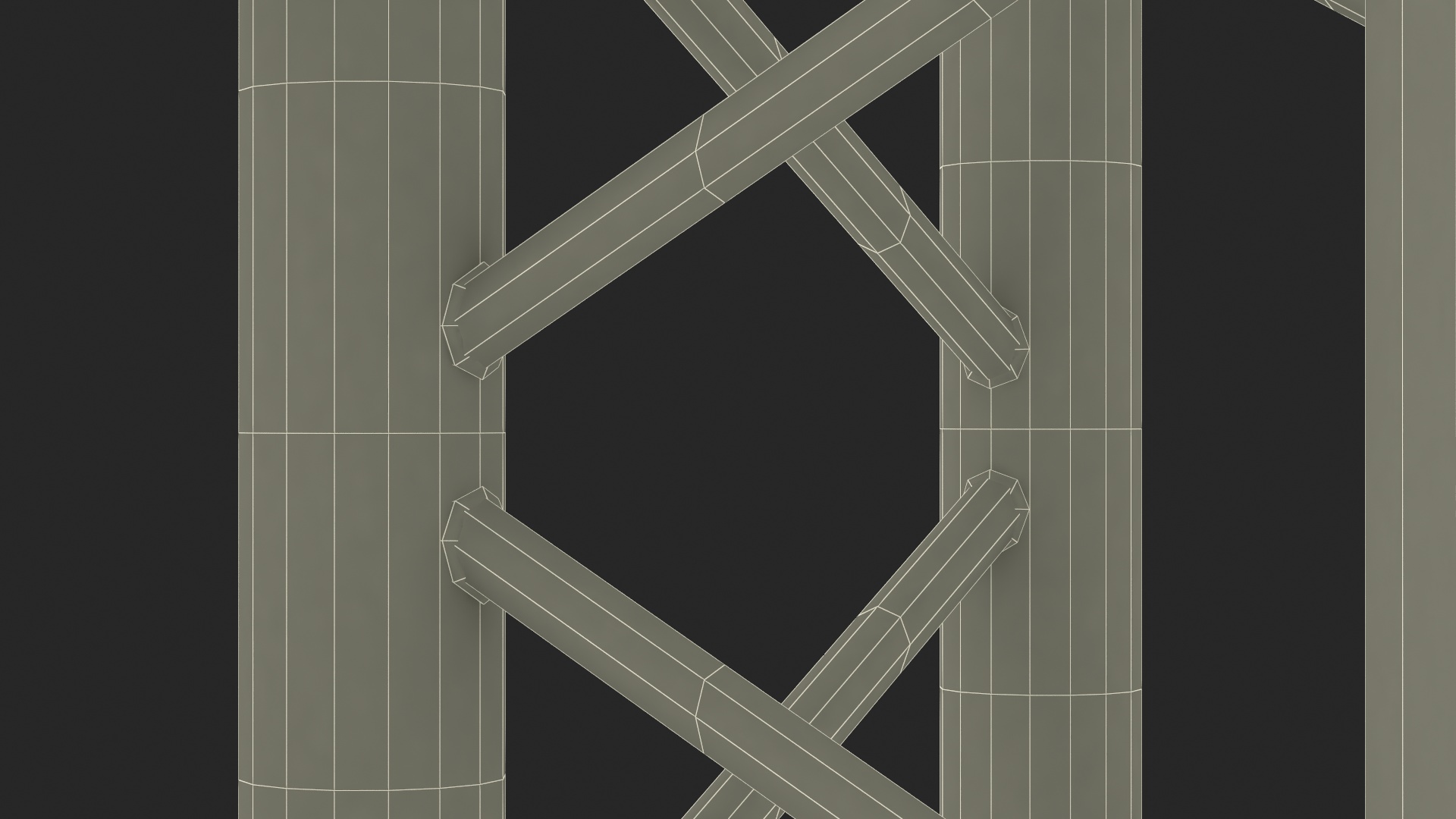 3D Industrial Square Truss Modular