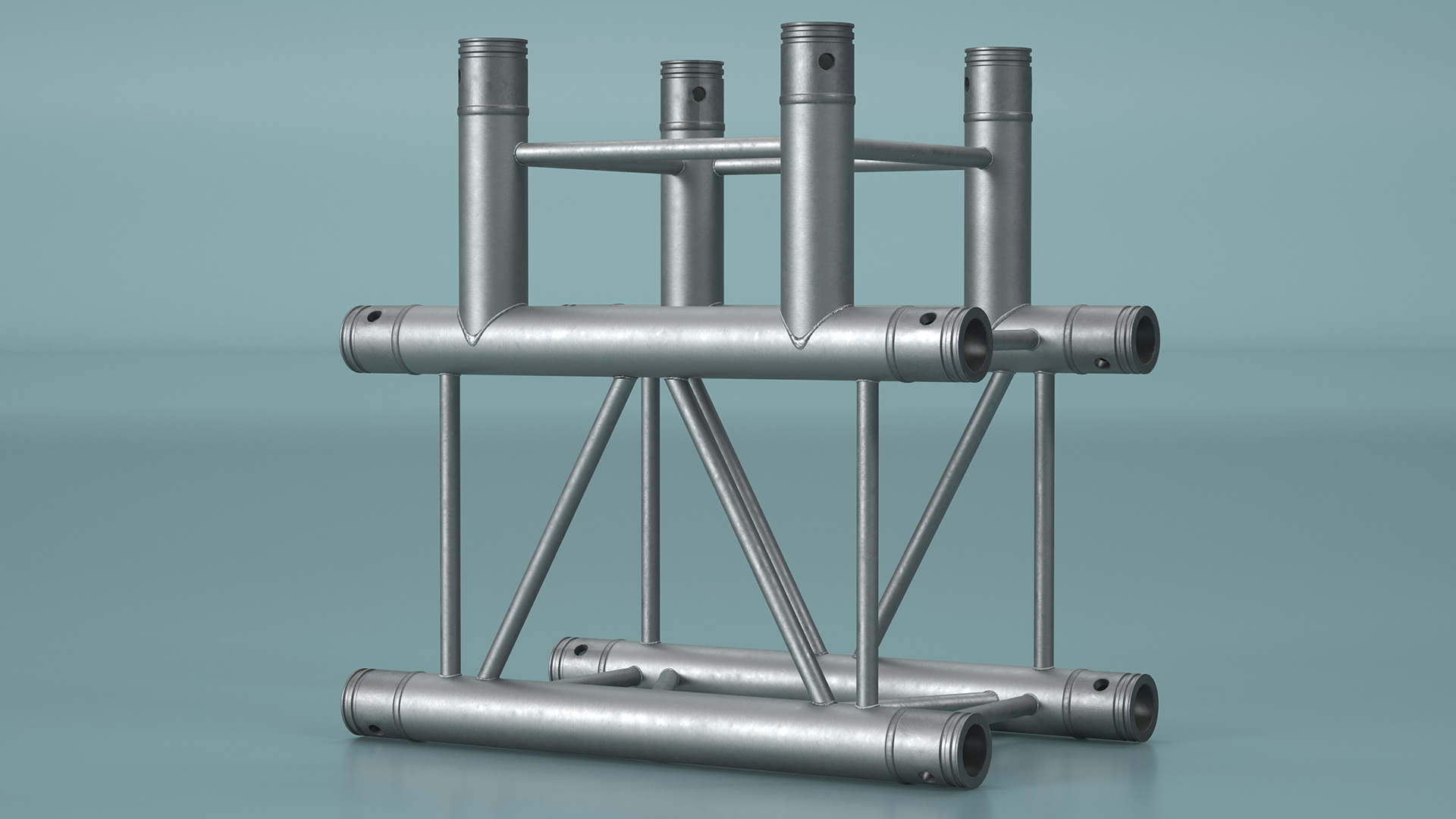 3D Industrial Square Truss Modular