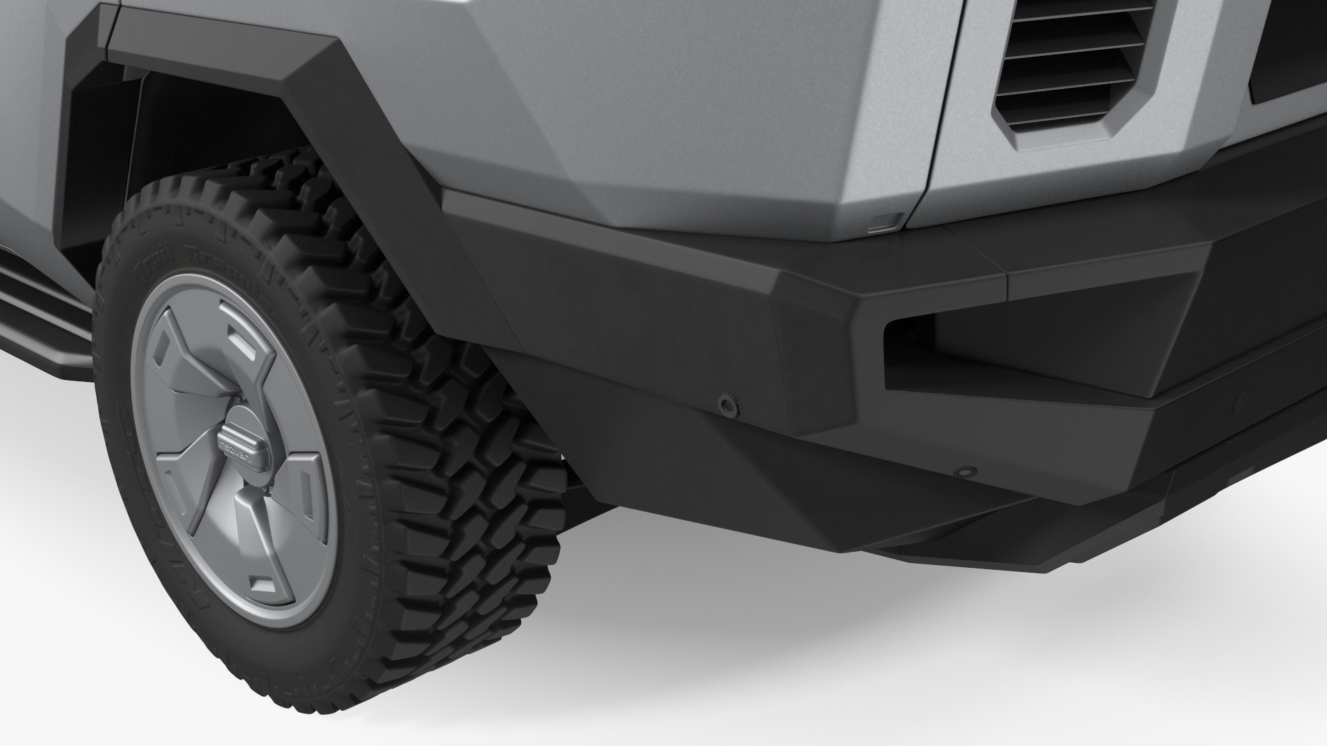 2023 Rezvani Vengeance Armored SUV Lights Off Rigged 3D