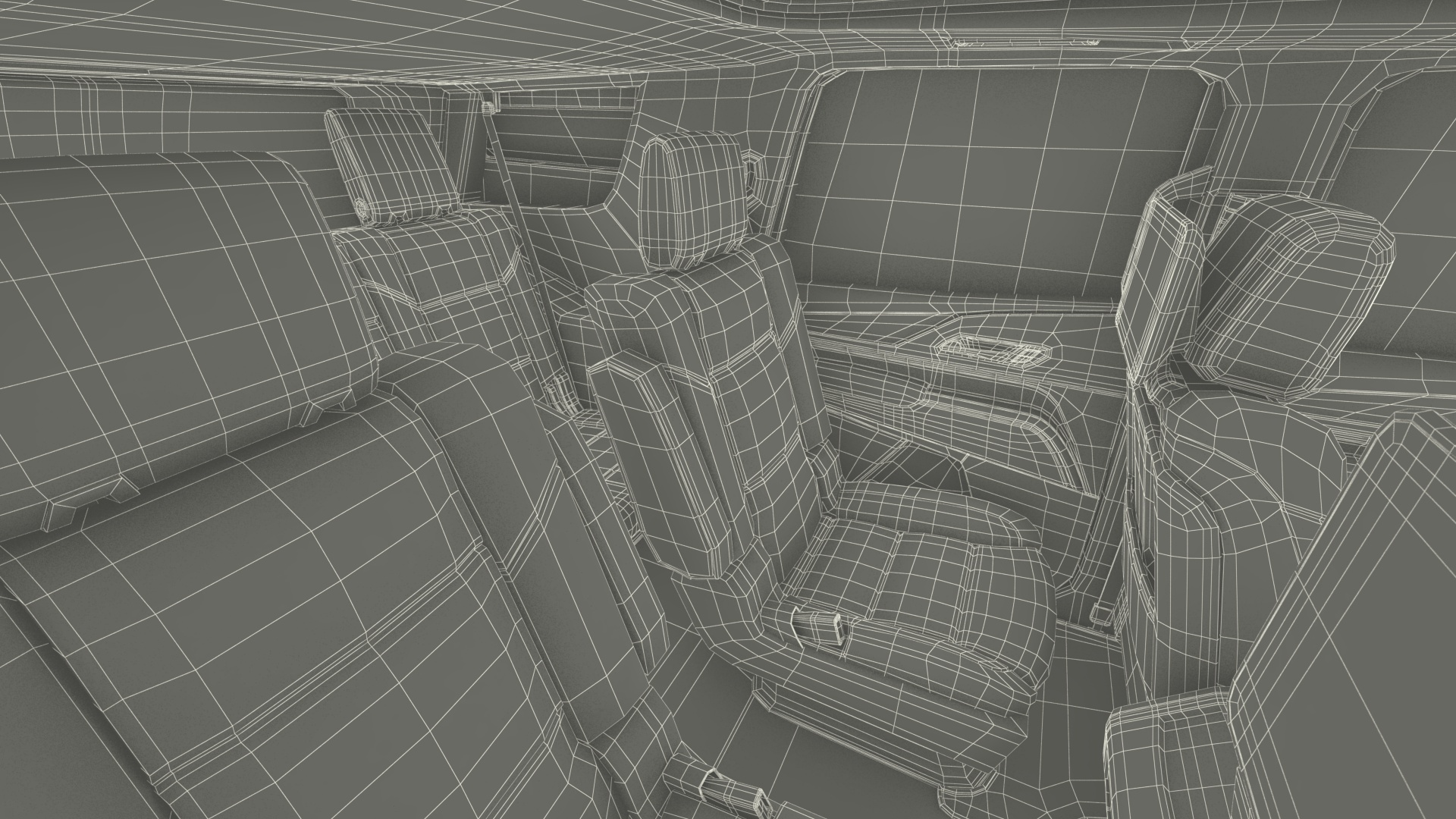2023 Rezvani Vengeance Armored SUV Lights Off Rigged 3D