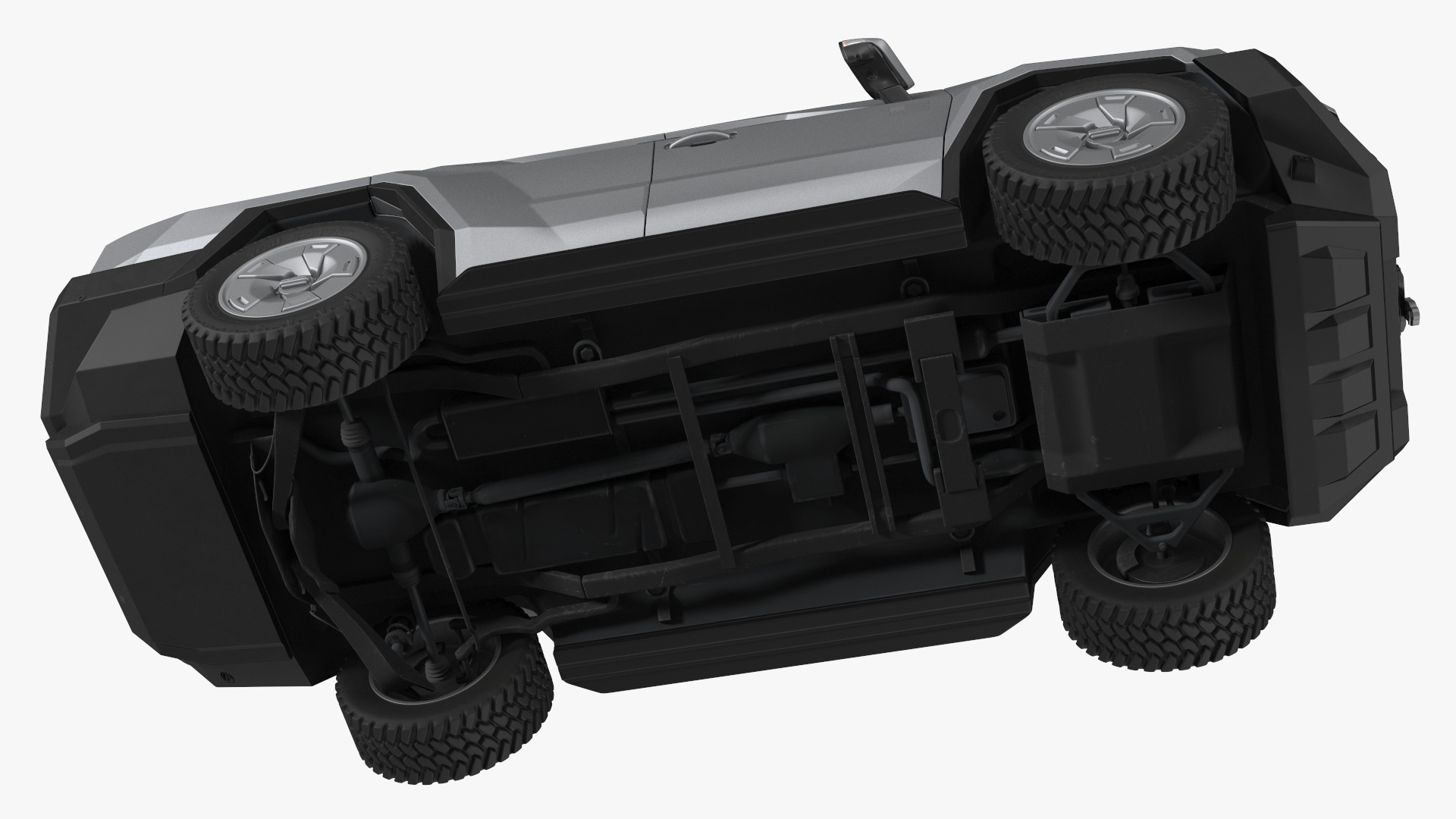 2023 Rezvani Vengeance Armored SUV Lights Off Rigged 3D
