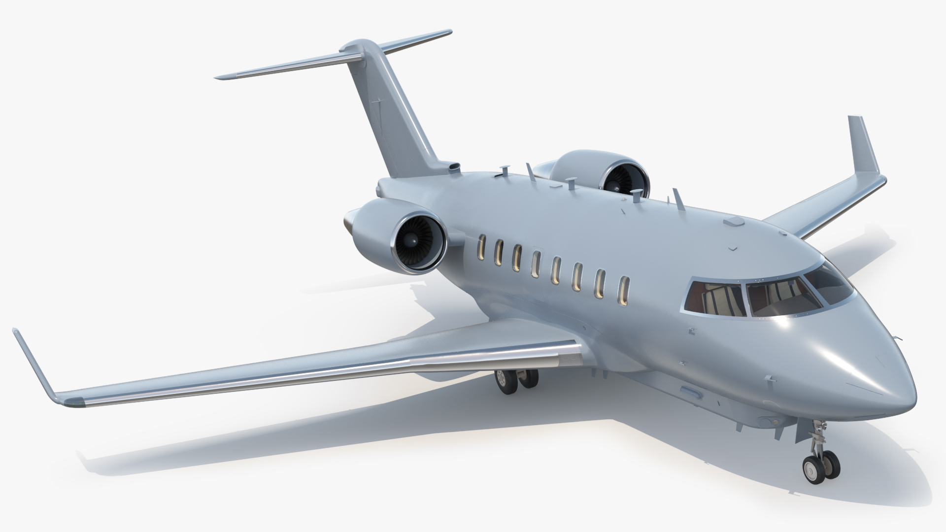 Reconnaissance Aircraft Jet - Grey