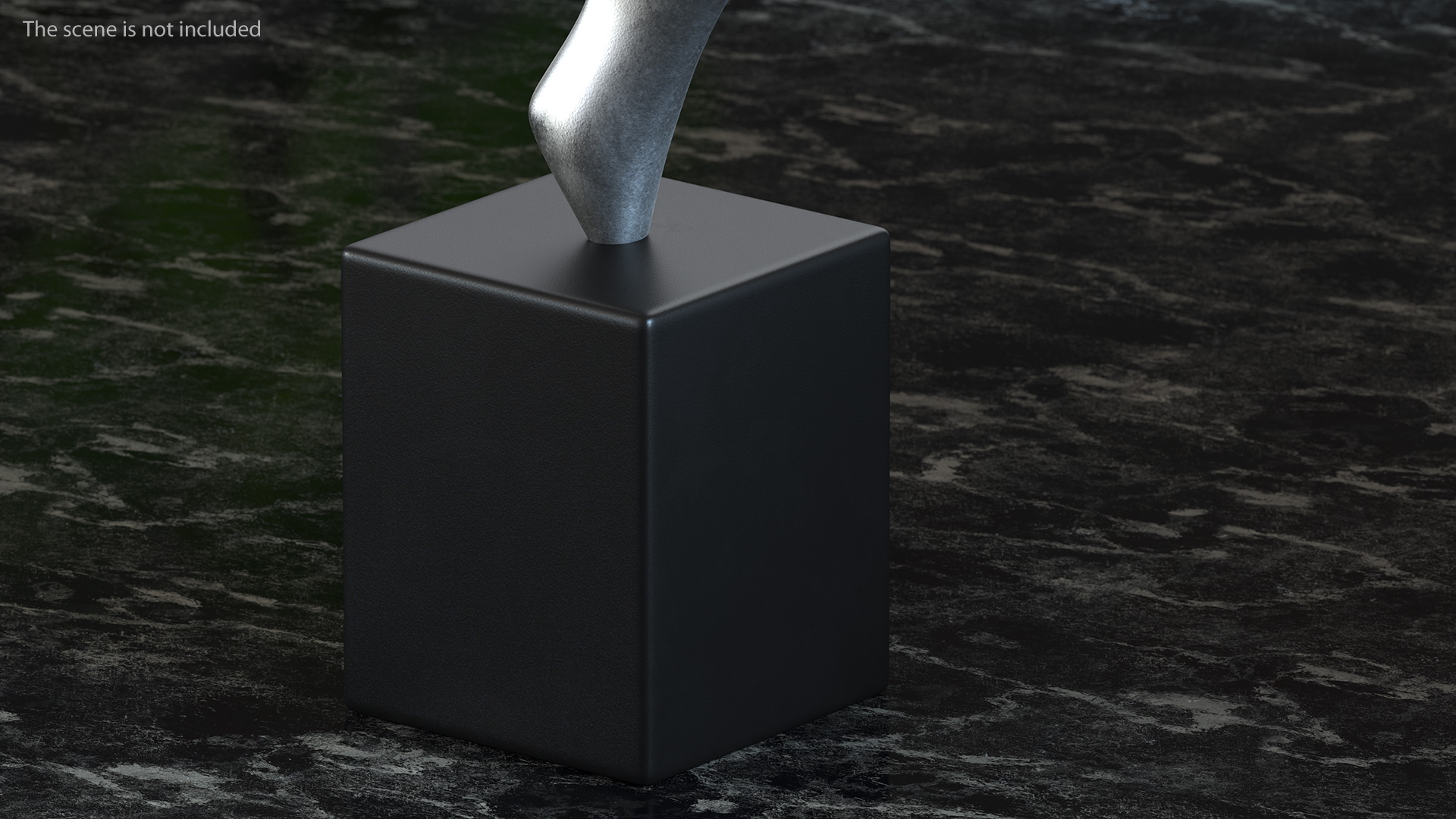 Home Decor Sculpture Silver 3D