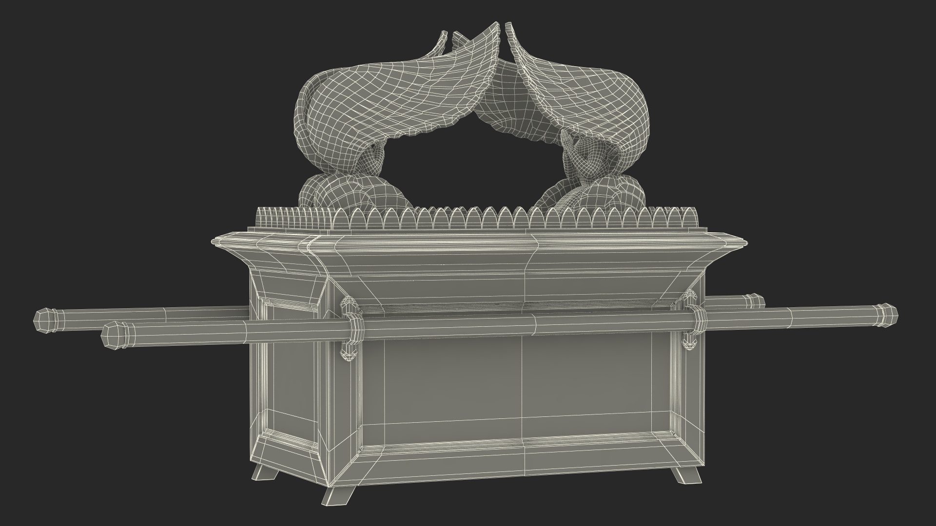 Arc of the Covenant Bible Artifact 3D model