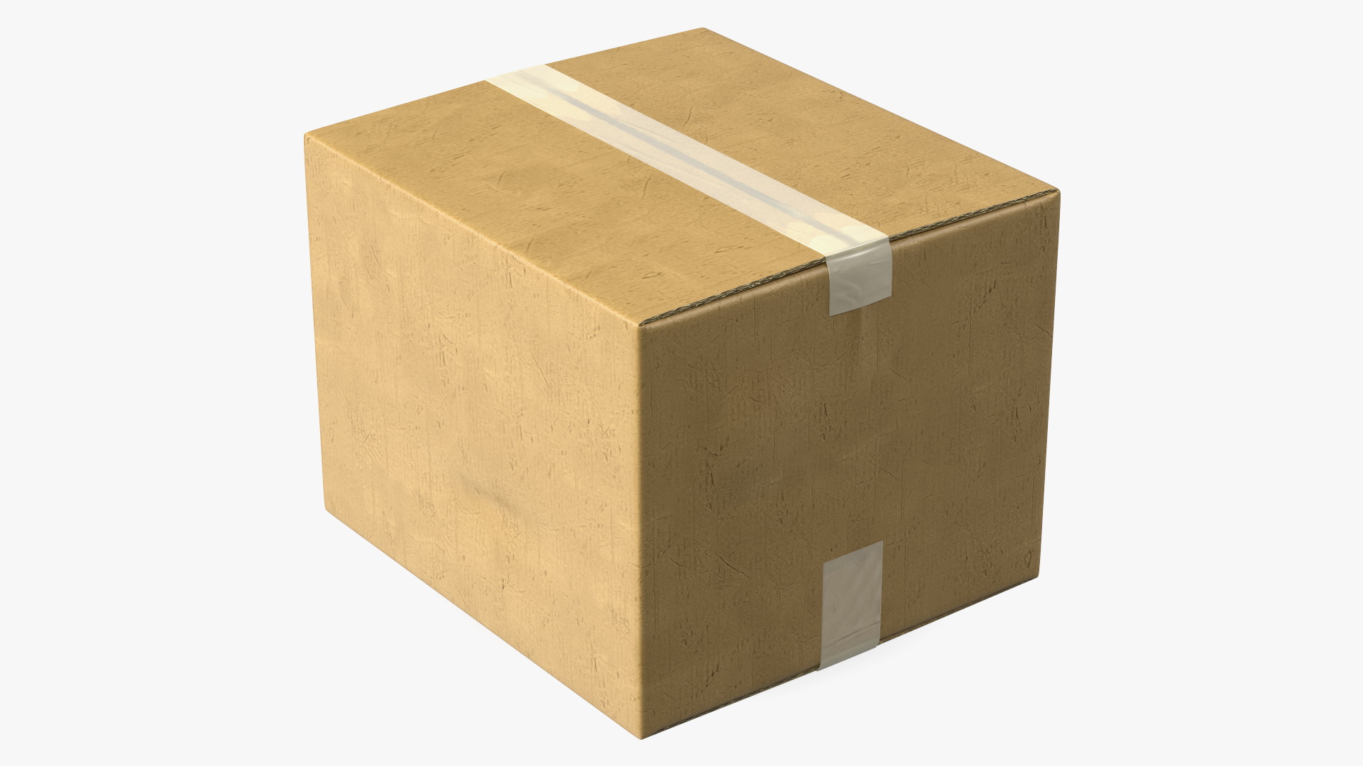 3D model Cardboard Moving Box