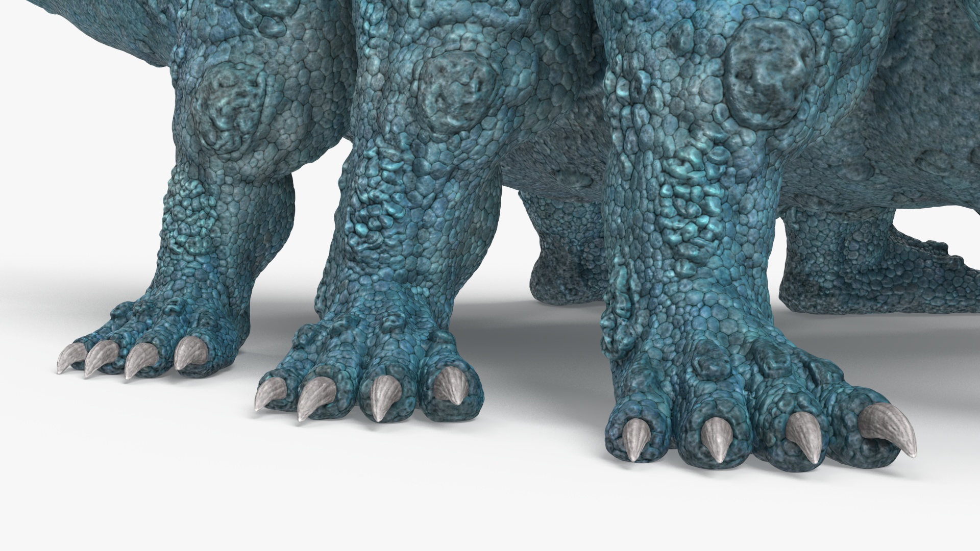 3D The Fantasy Creature Basilisk Rigged