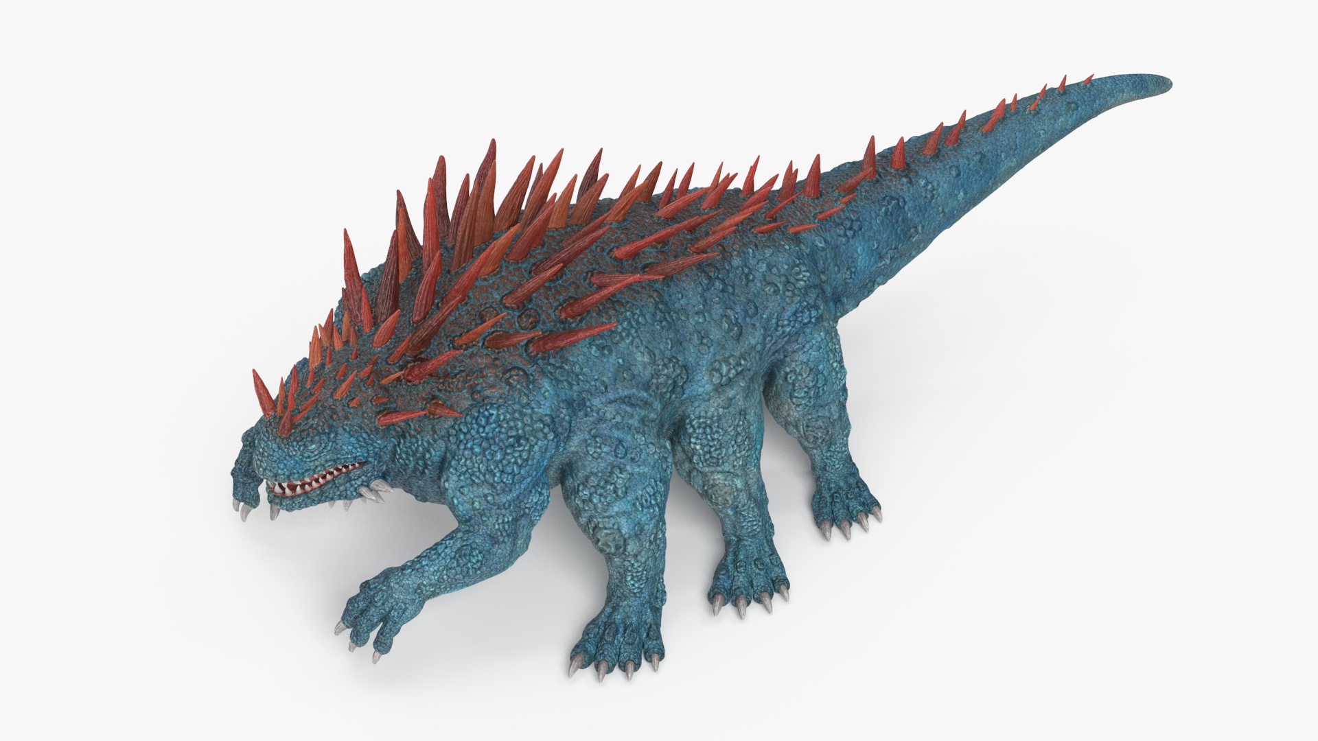 3D The Fantasy Creature Basilisk Rigged