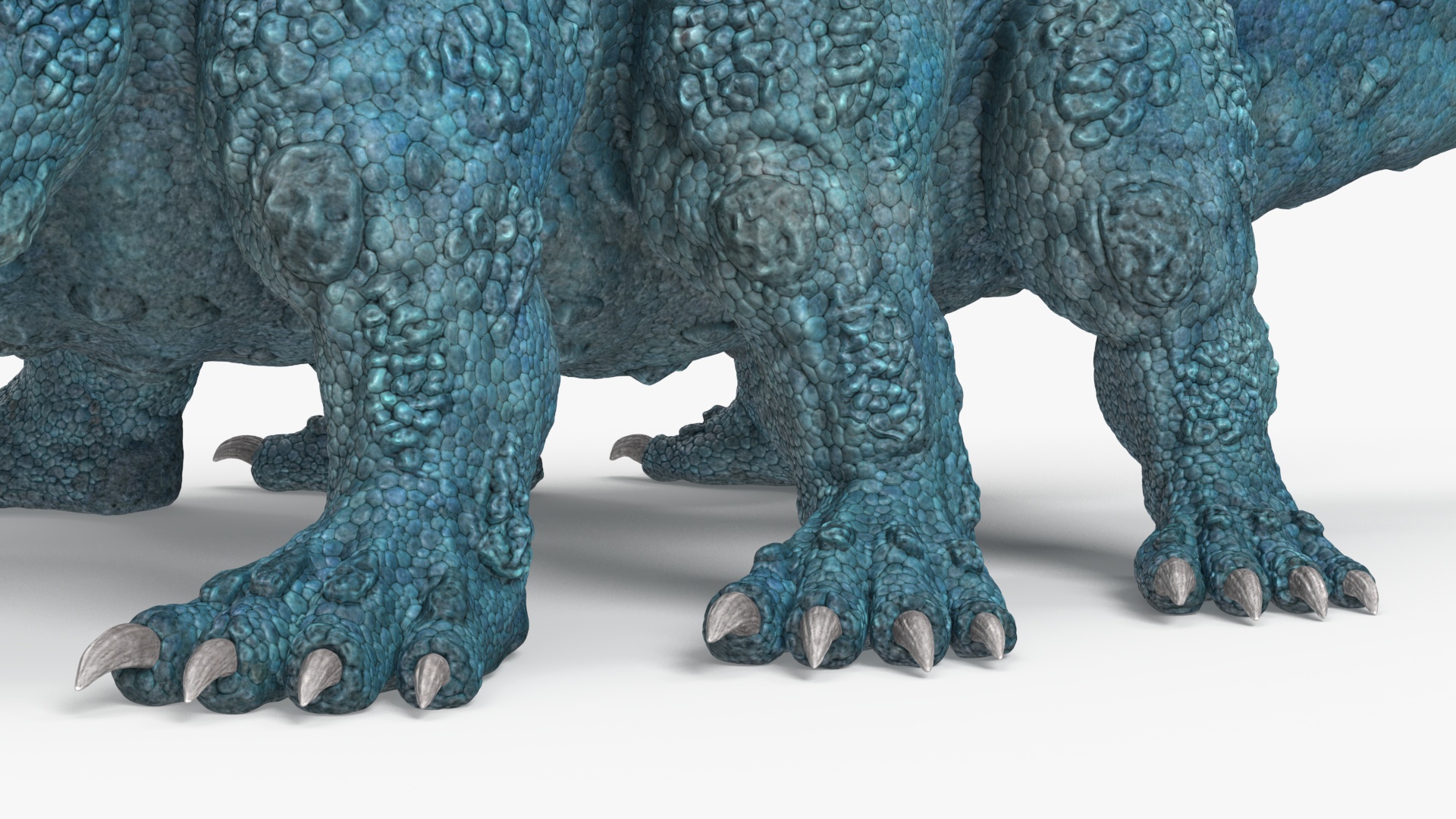 3D The Fantasy Creature Basilisk Rigged