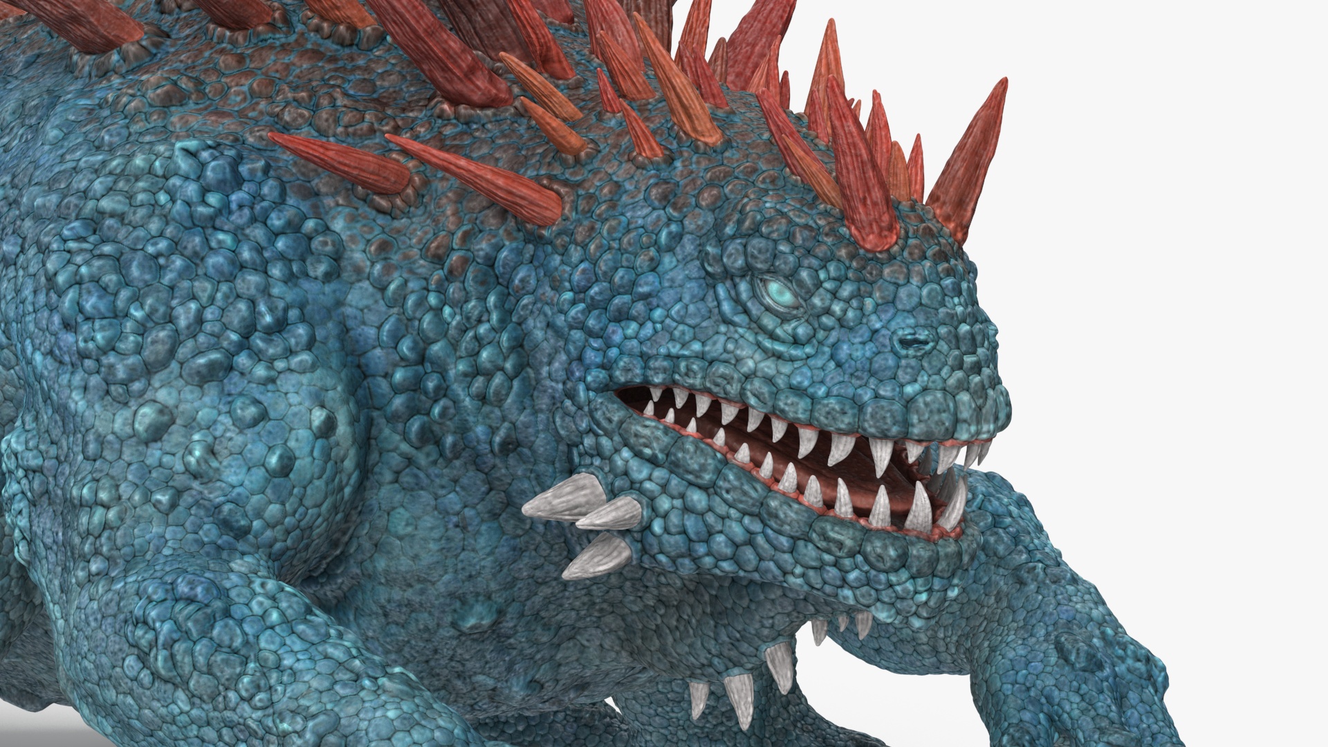 3D The Fantasy Creature Basilisk Rigged