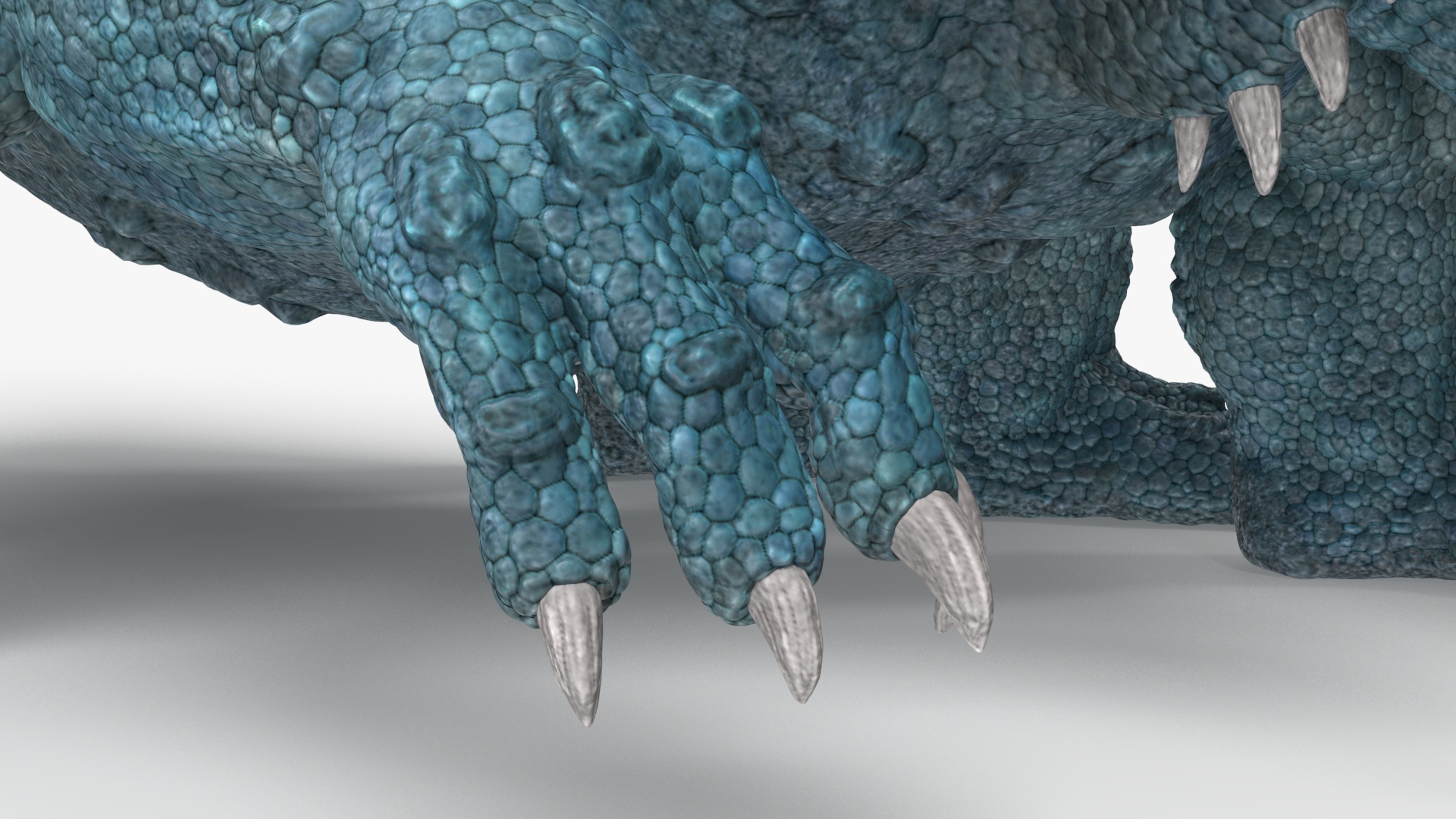 3D The Fantasy Creature Basilisk Rigged