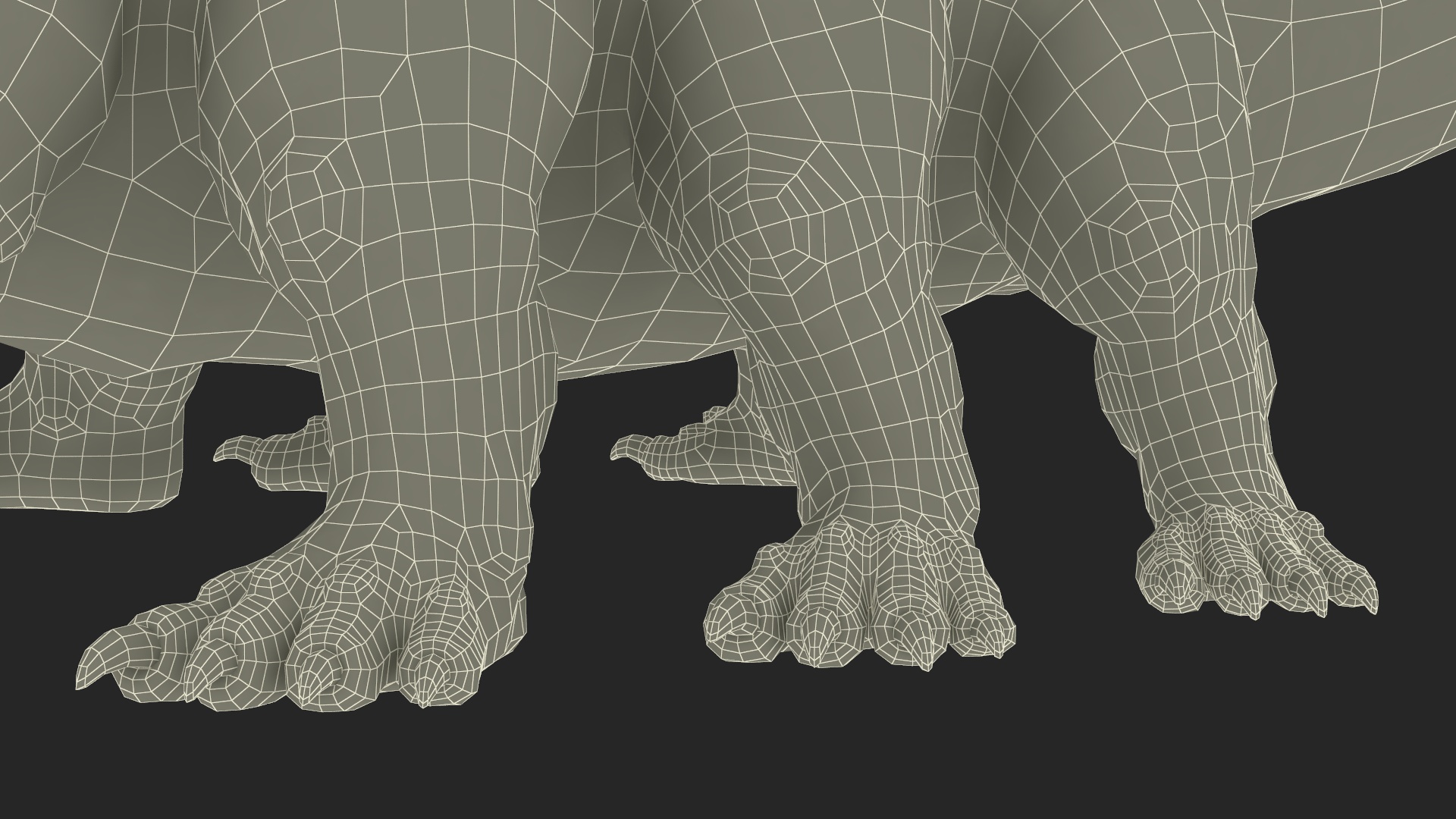 3D The Fantasy Creature Basilisk Rigged
