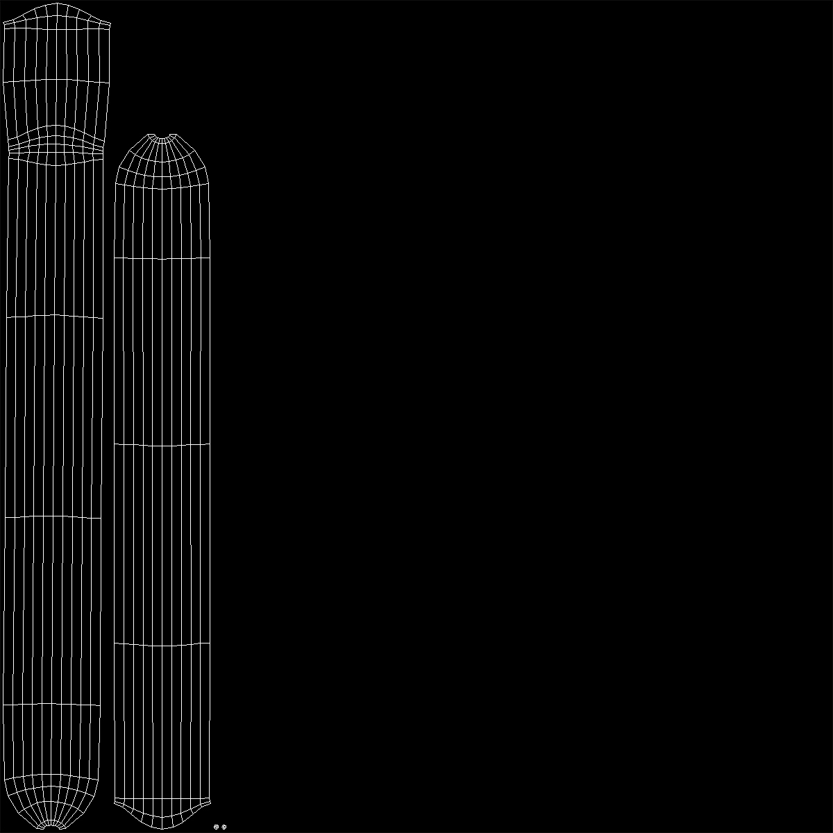 Pneumatic Nail 416J 3D model