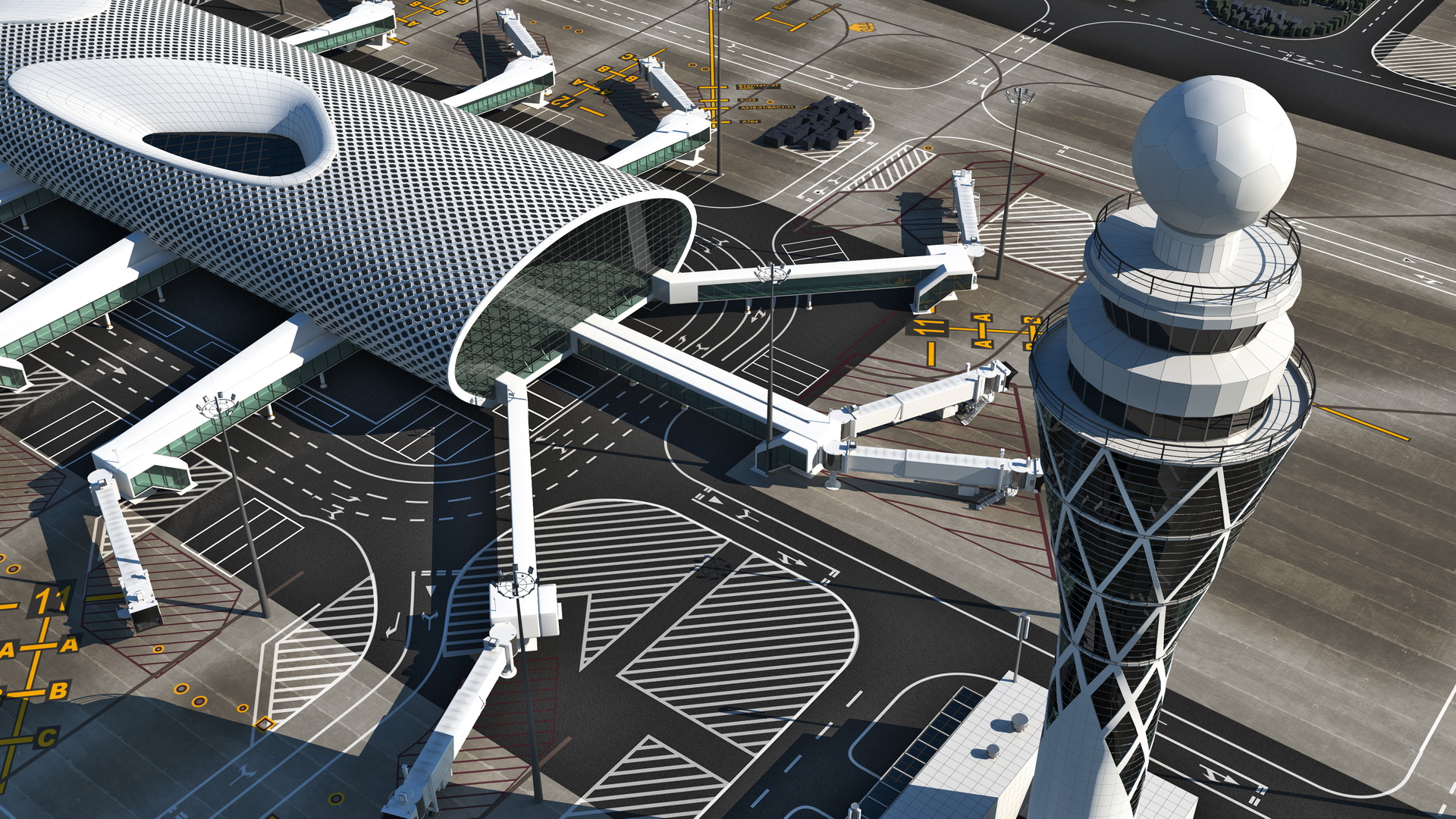 Airport Infrastructure 3D