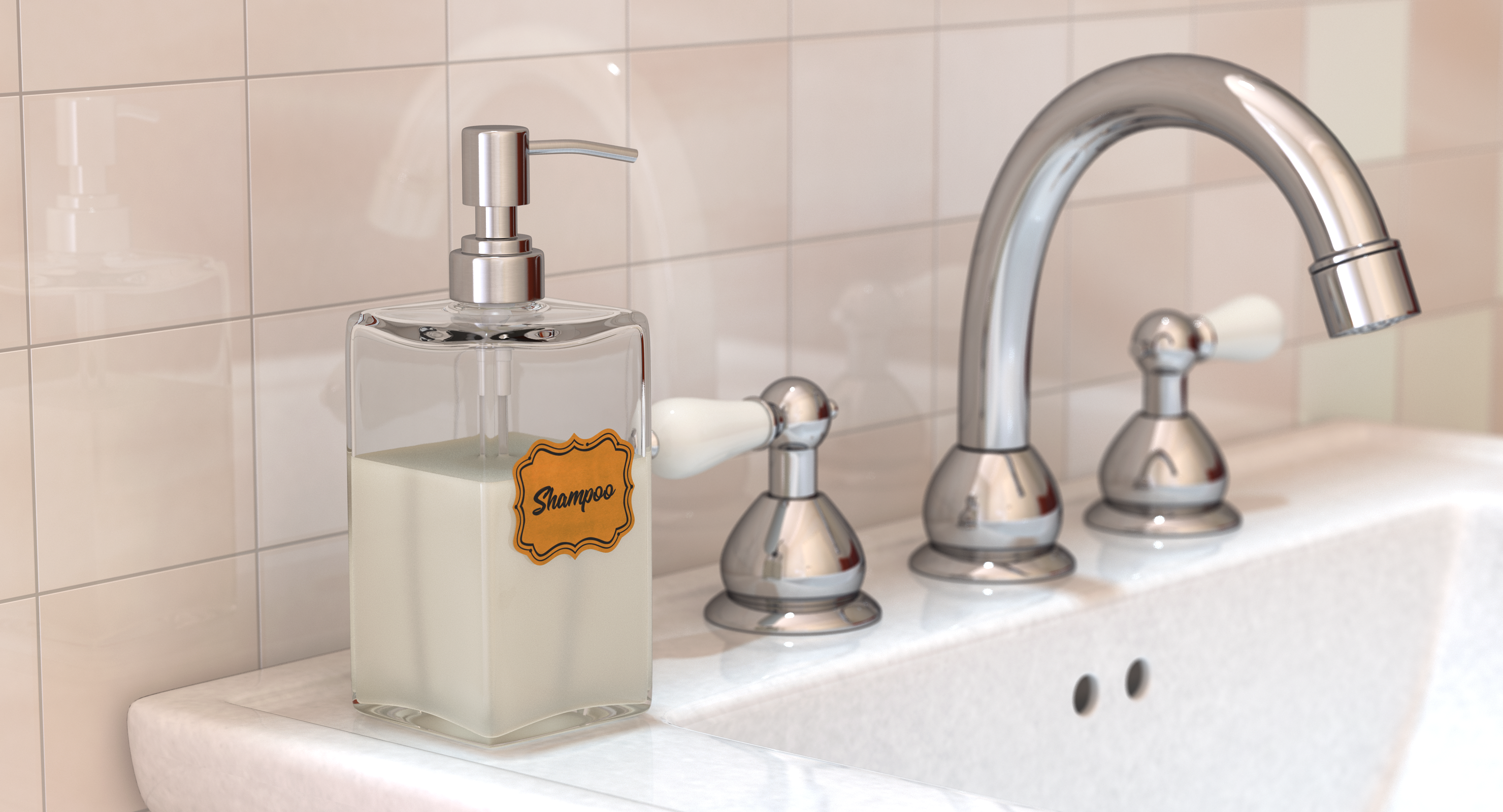 Dispenser Shampoo Rectangle, view 5
