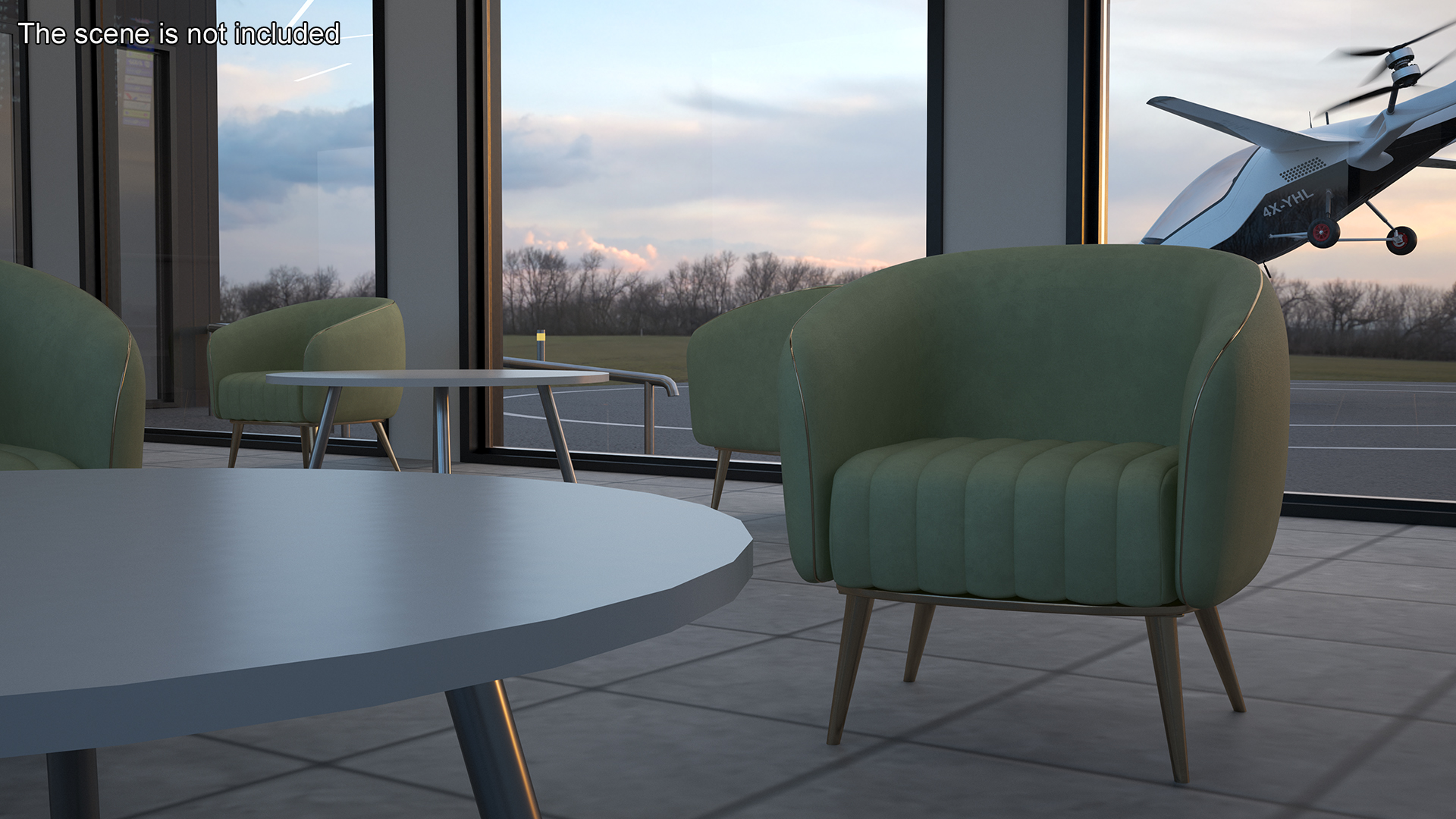 3D model Skyport for Air Taxi