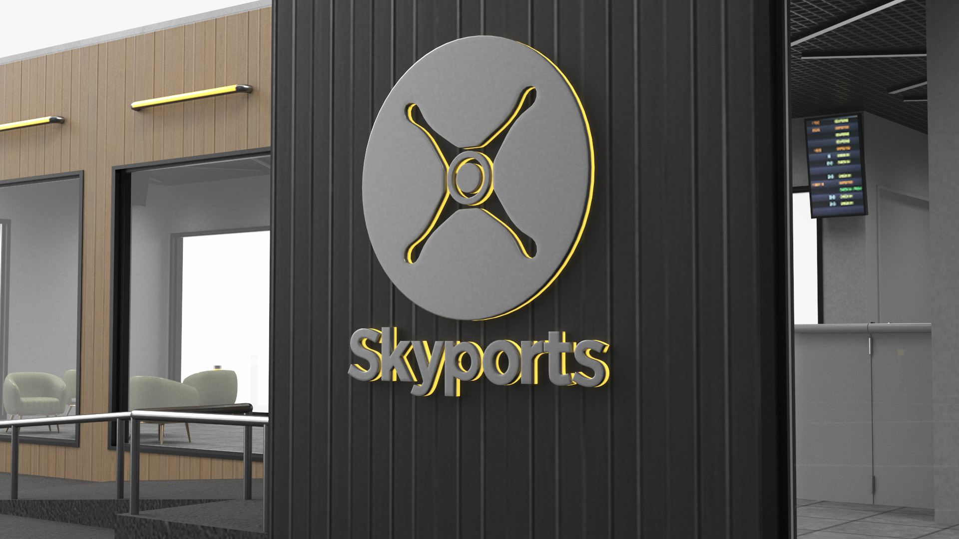 3D model Skyport for Air Taxi