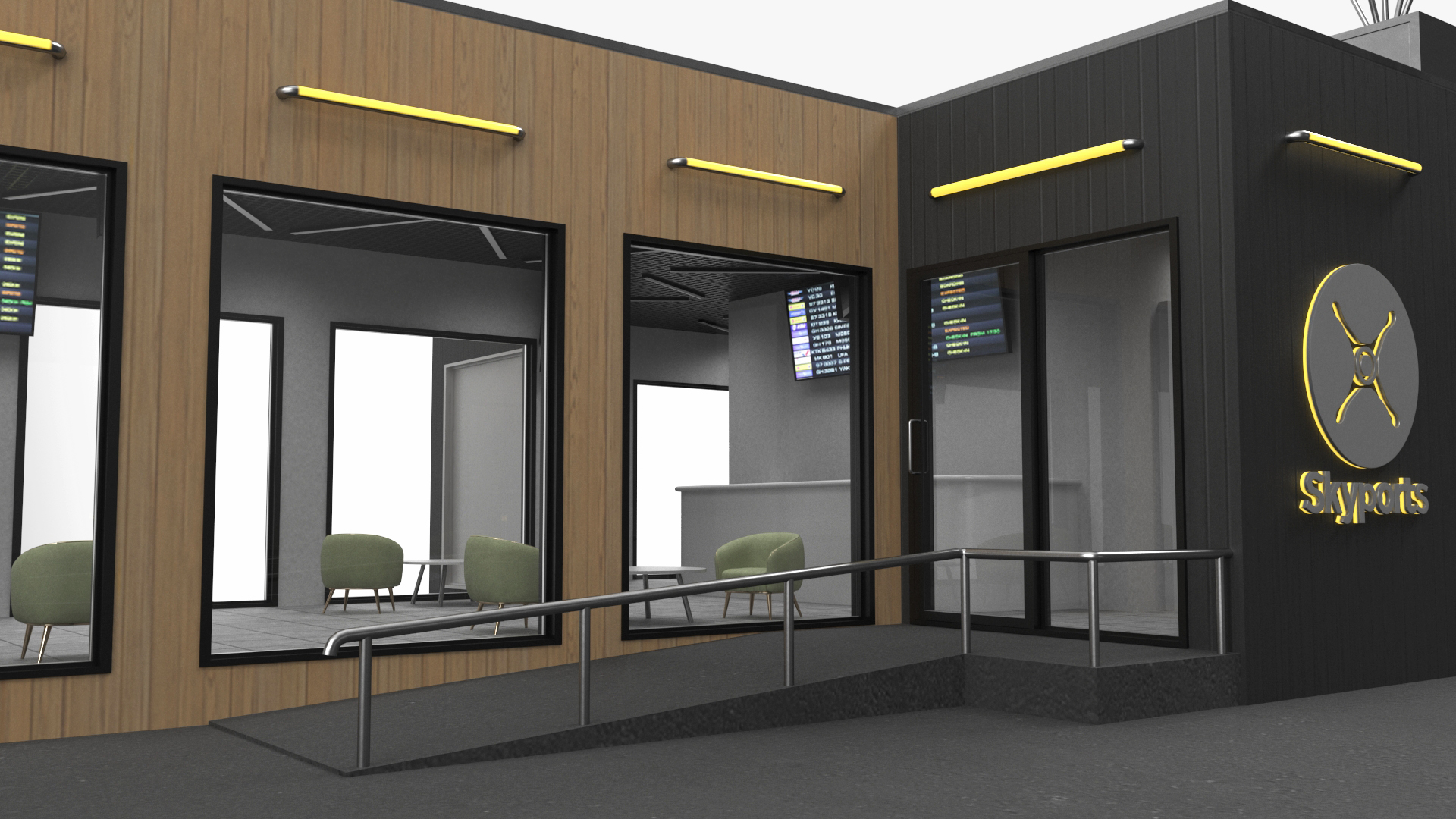 3D model Skyport for Air Taxi