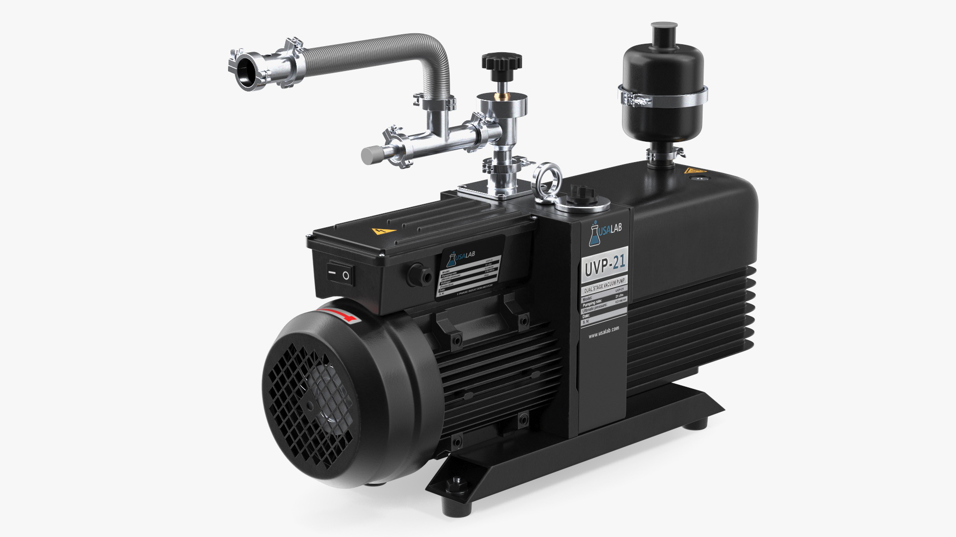 Dual Stage Vacuum Pump 3D