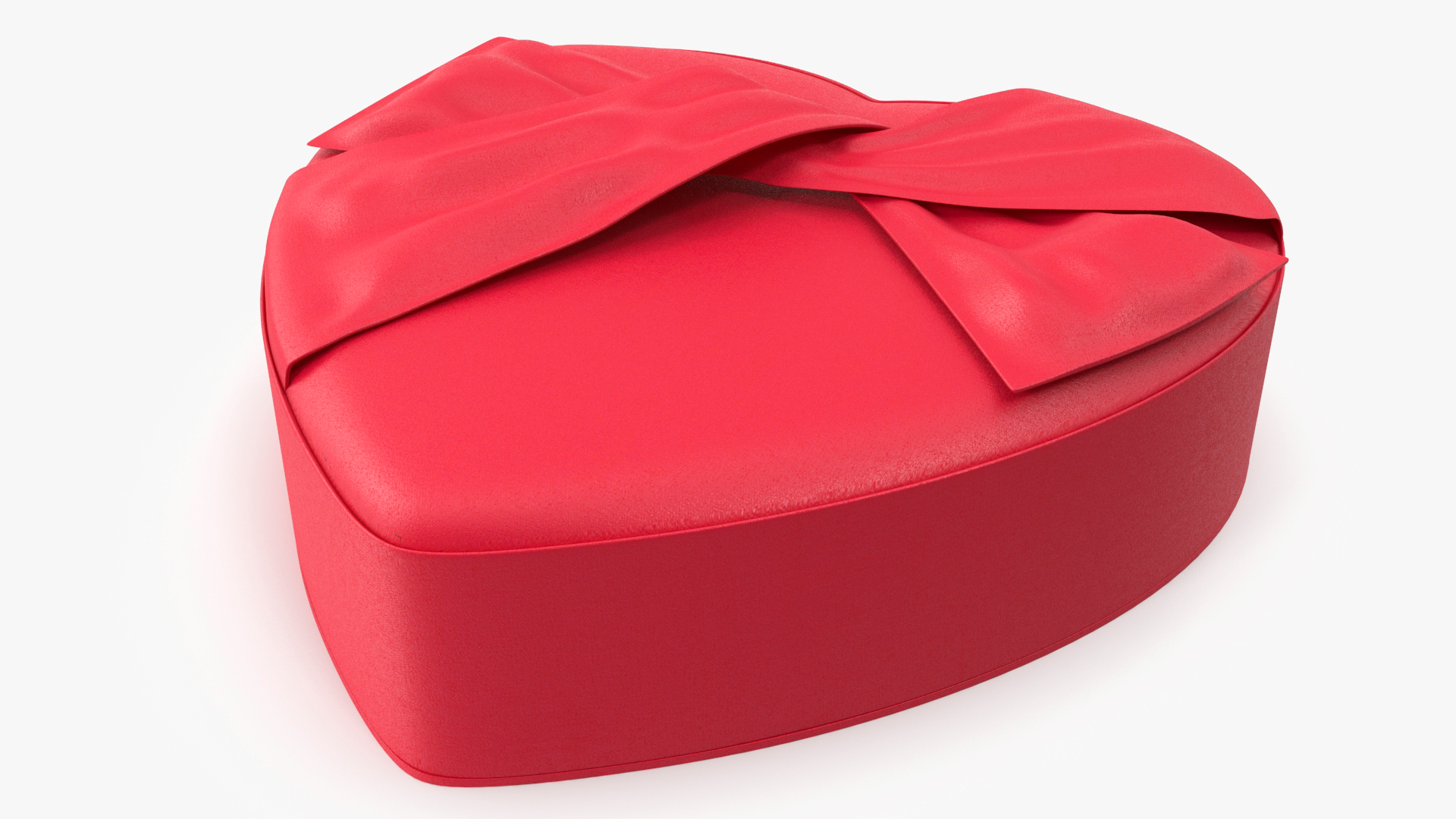 3D model Fabric Heart Assorted Chocolate Gift Box