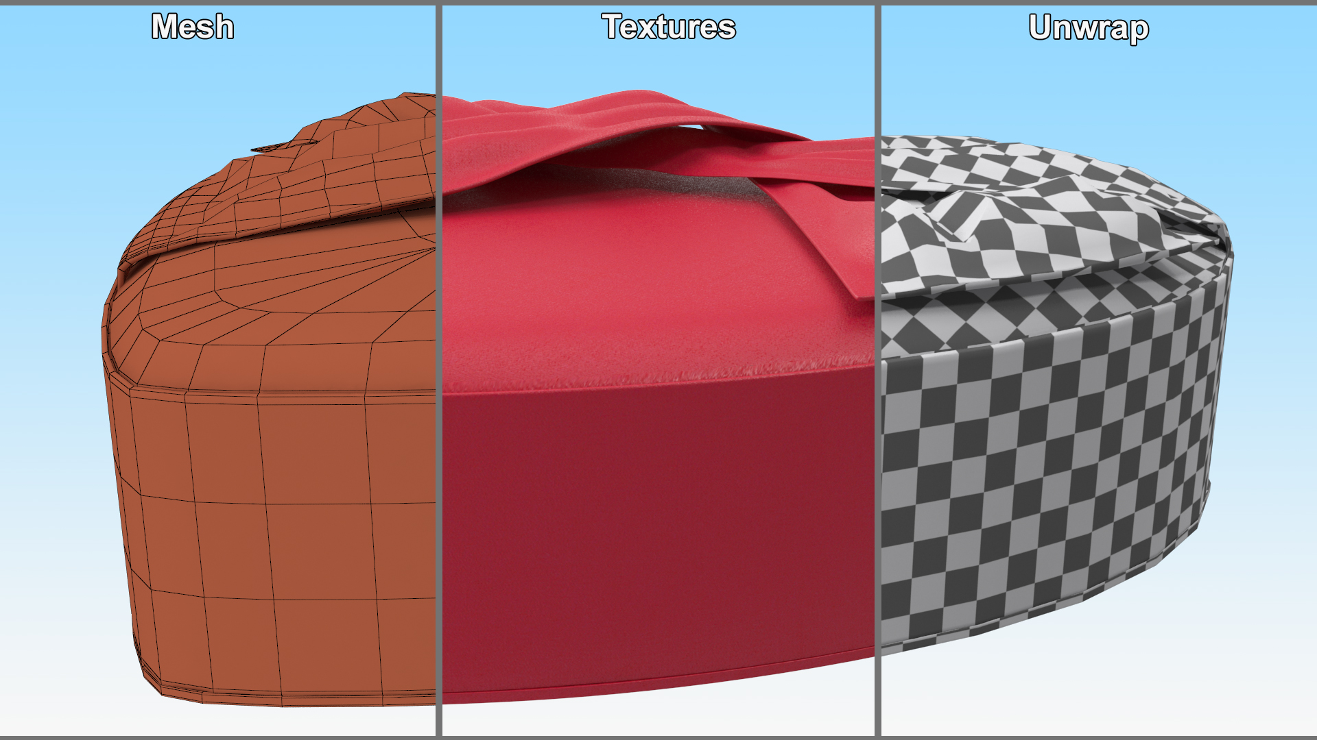 3D model Fabric Heart Assorted Chocolate Gift Box