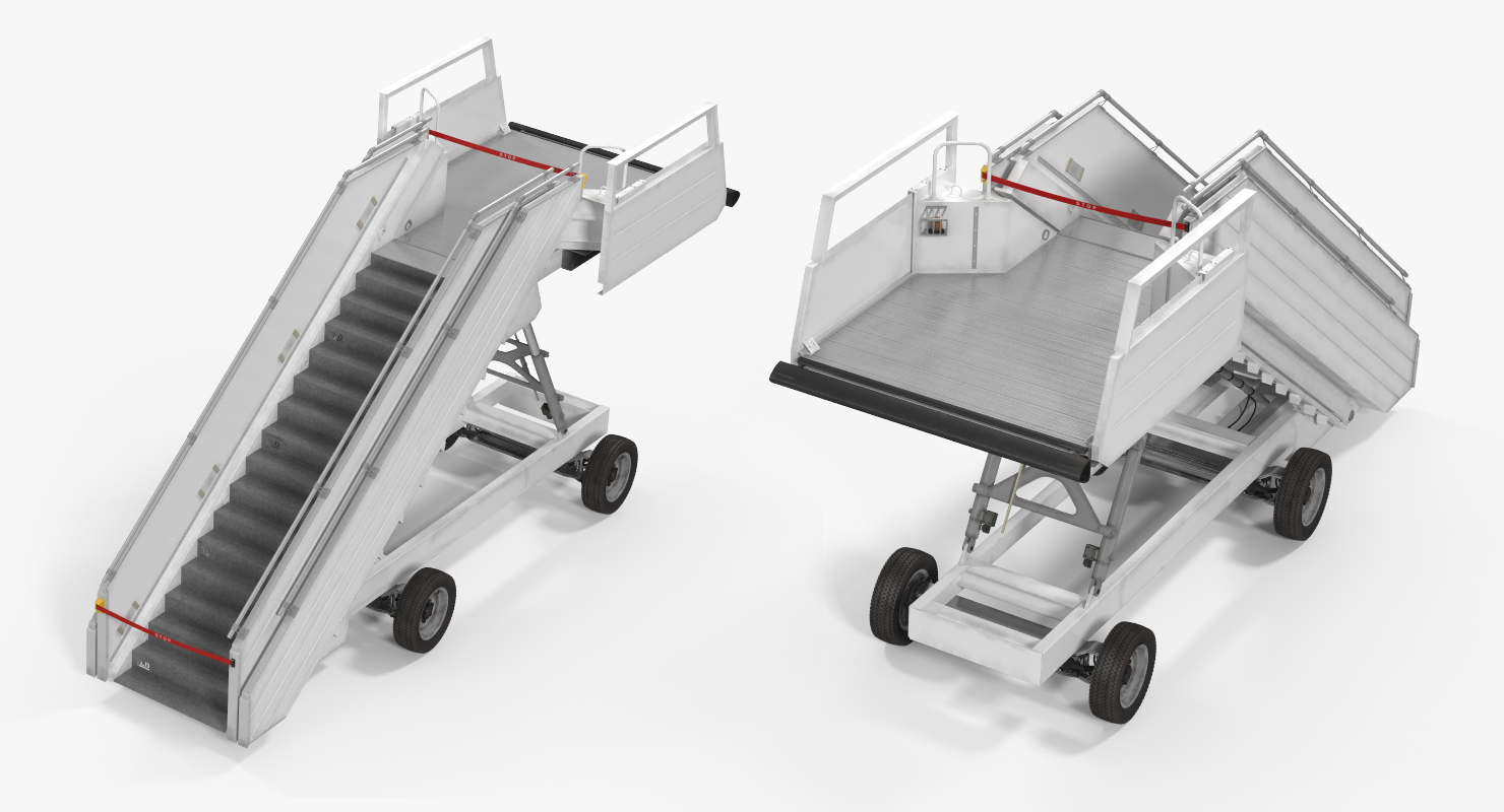 3D model Passenger Steps
