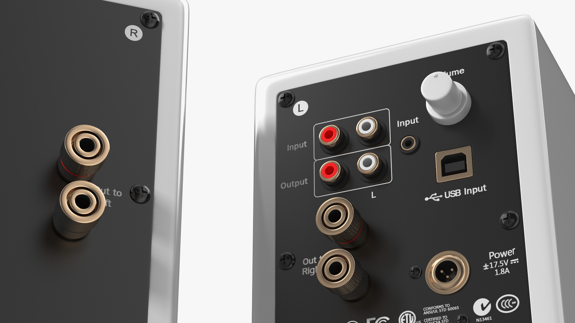 Multimedia Speakers Audioengine A2 3D model