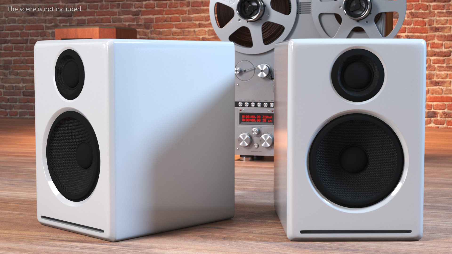 Multimedia Speakers Audioengine A2 3D model