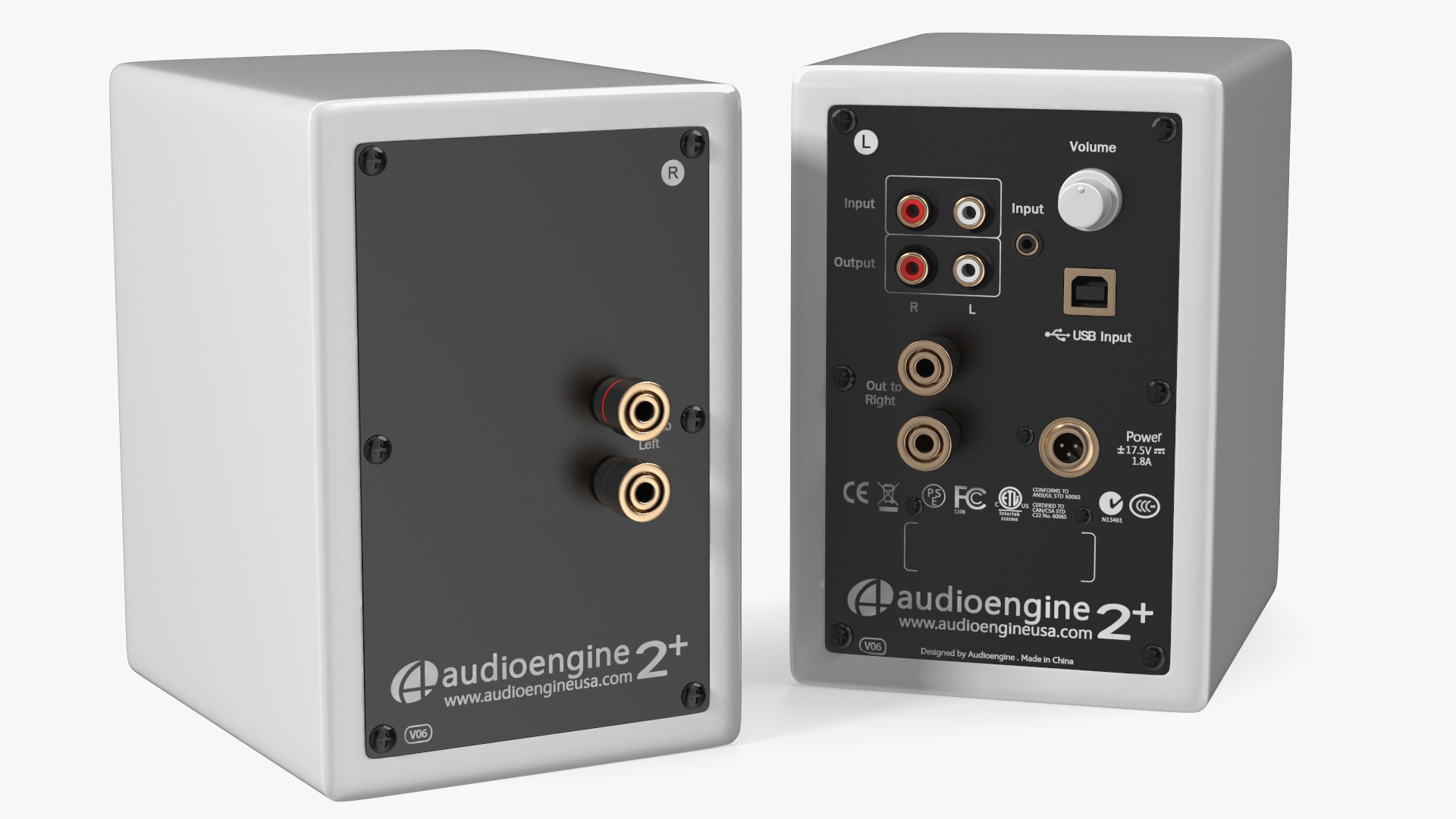 Multimedia Speakers Audioengine A2 3D model