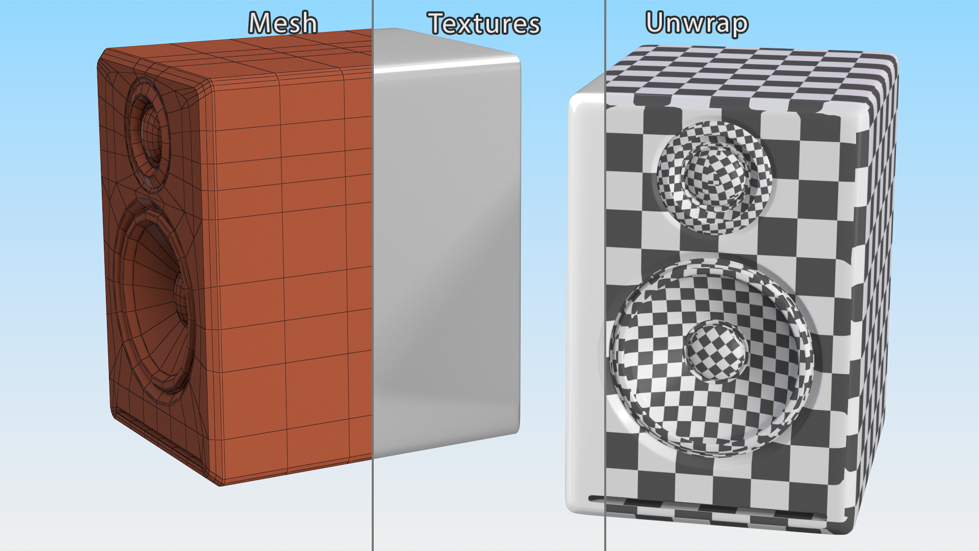 Multimedia Speakers Audioengine A2 3D model