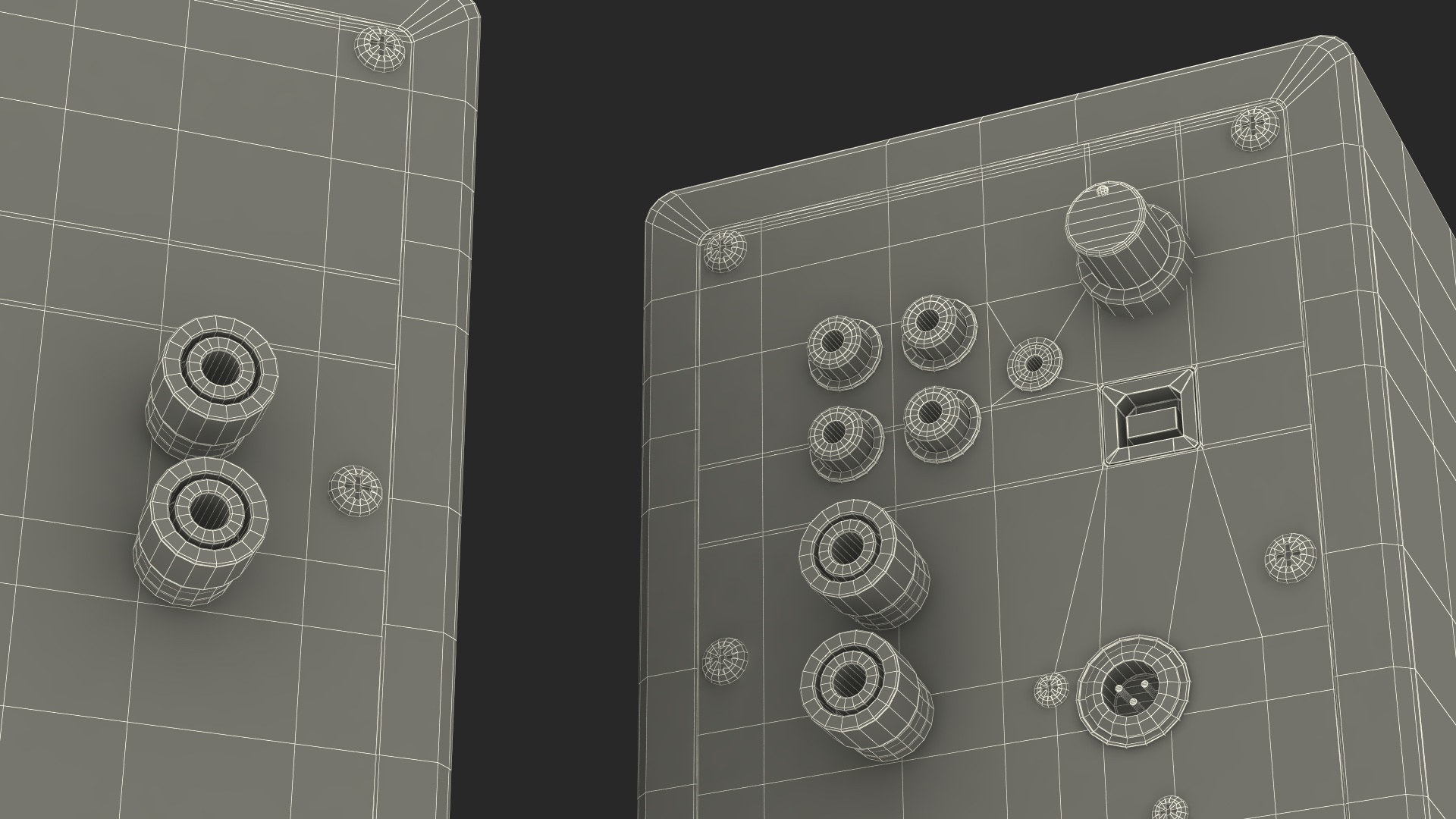 Multimedia Speakers Audioengine A2 3D model