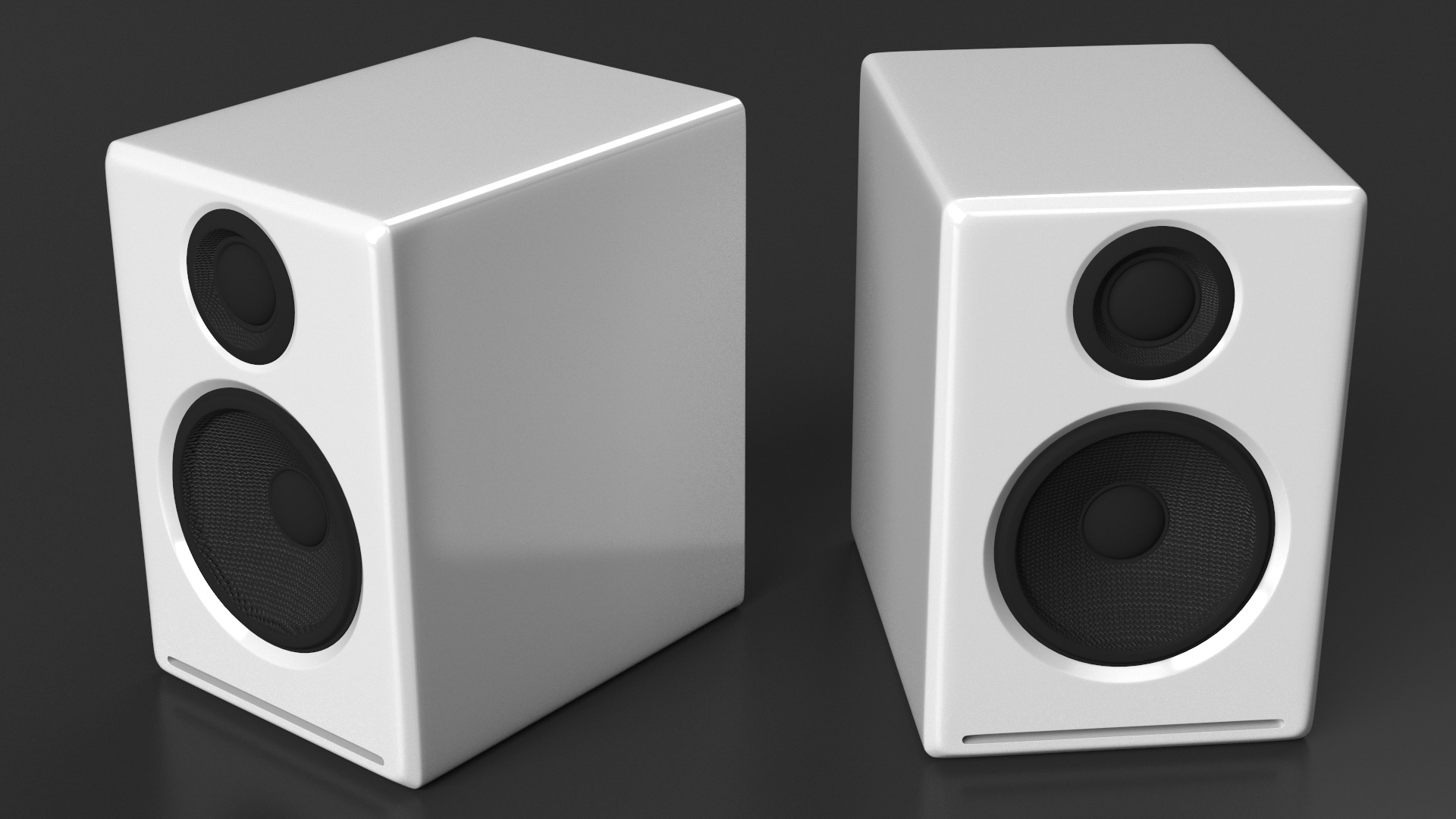 Multimedia Speakers Audioengine A2 3D model