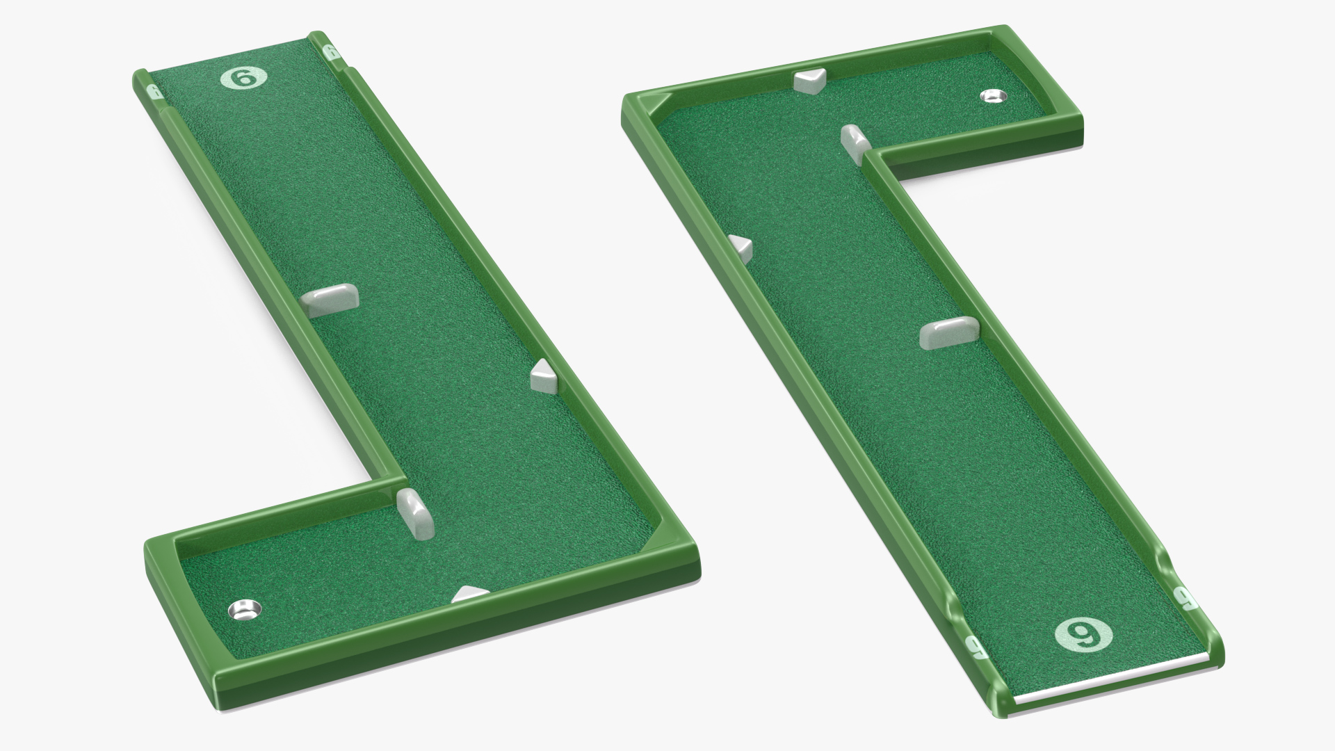 3D model Mini Golf Portable Outdoor Course Hole 9