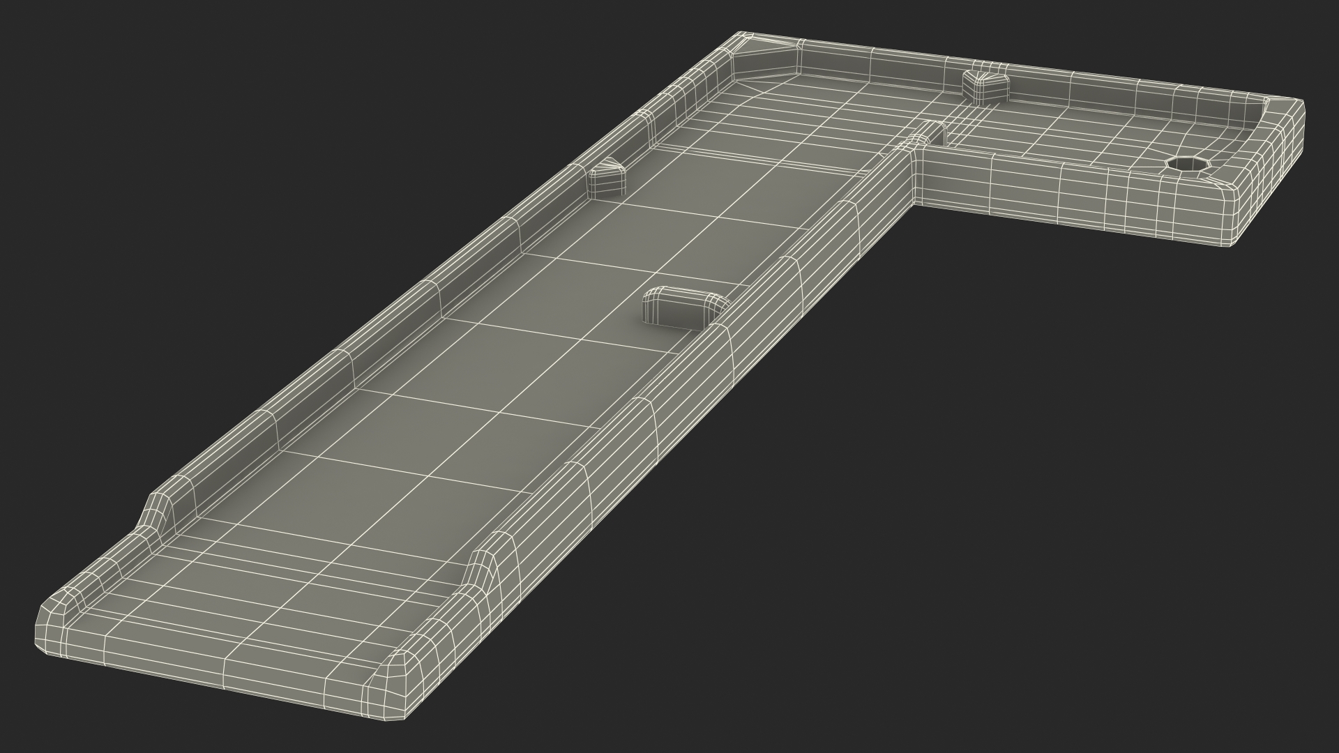3D model Mini Golf Portable Outdoor Course Hole 9