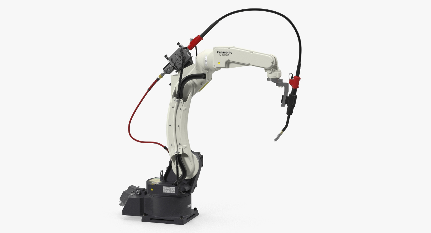 Panasonic TM1400 Welding Robot Rigged 3D