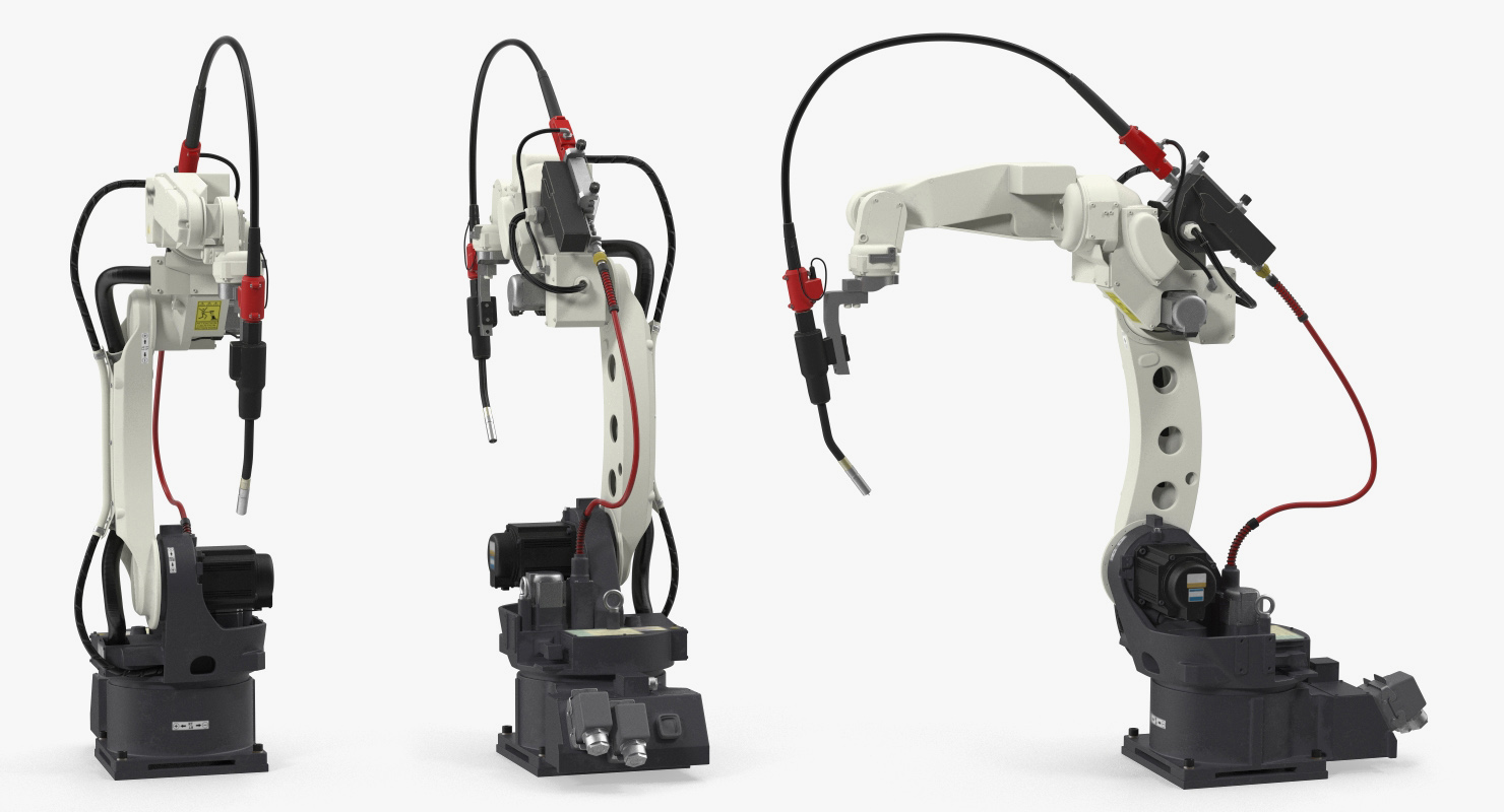 Panasonic TM1400 Welding Robot Rigged 3D