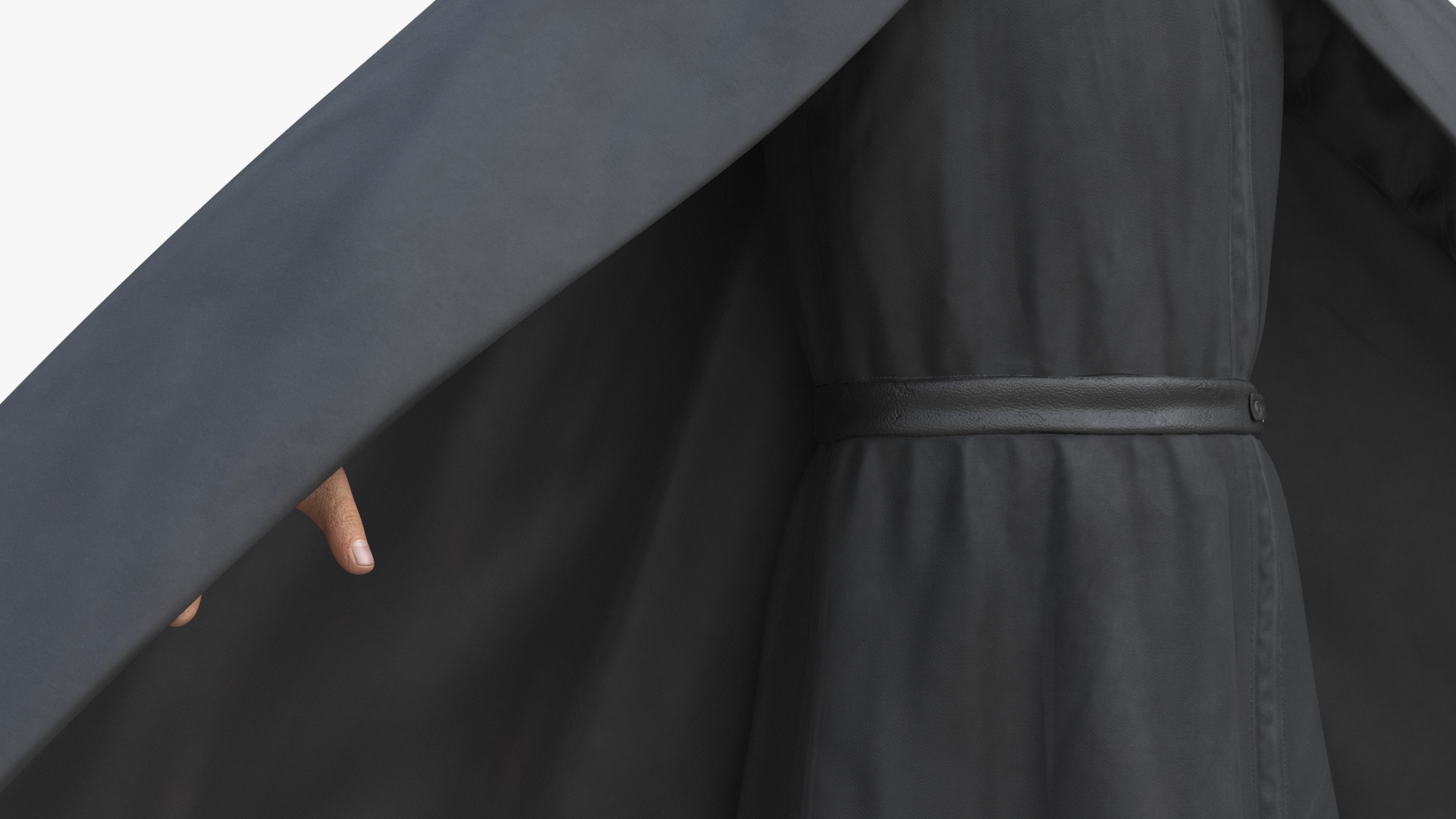 Orthodox Monk Fully Dressed A-Pose 3D model