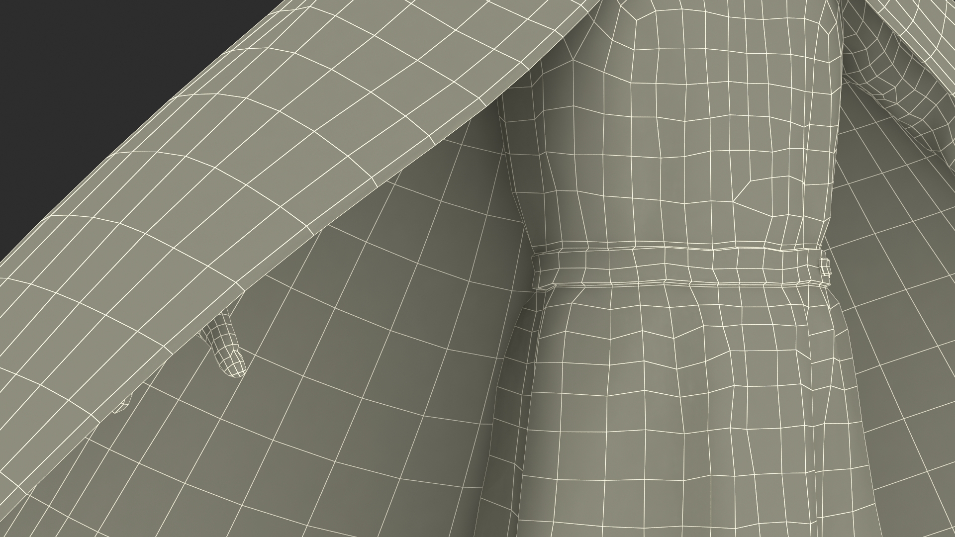 Orthodox Monk Fully Dressed A-Pose 3D model