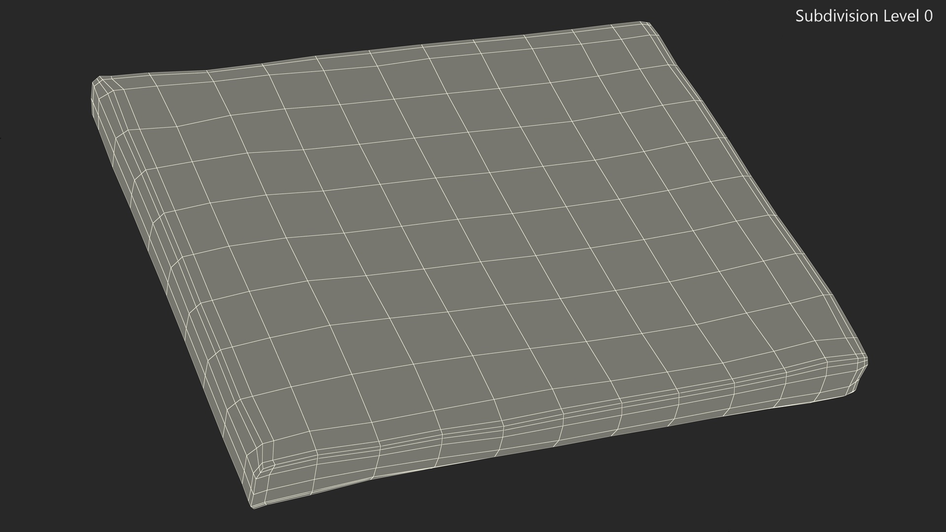 3D model Cement Package 80 Lb